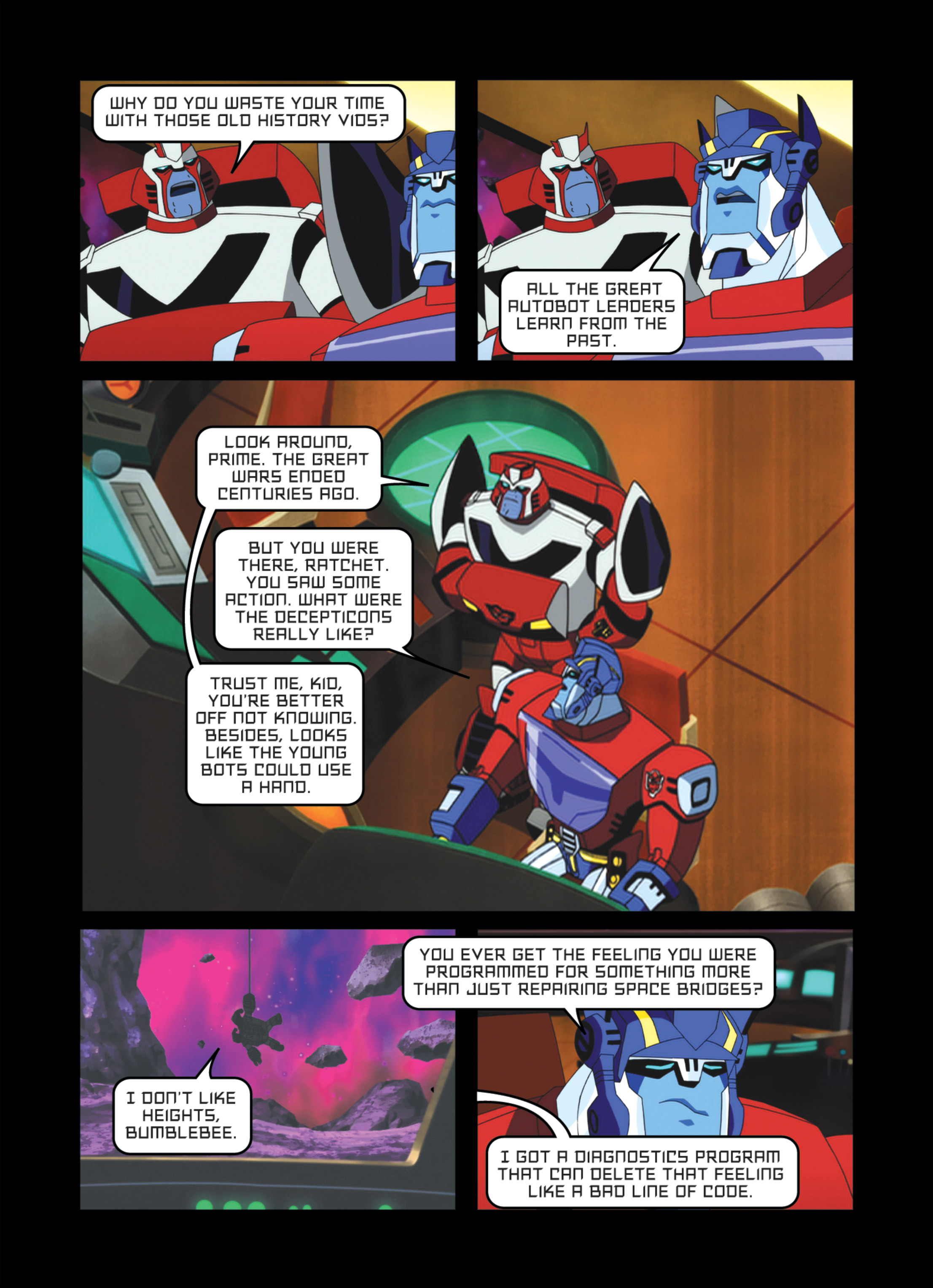 Read online Transformers Animated comic -  Issue #1 - 12
