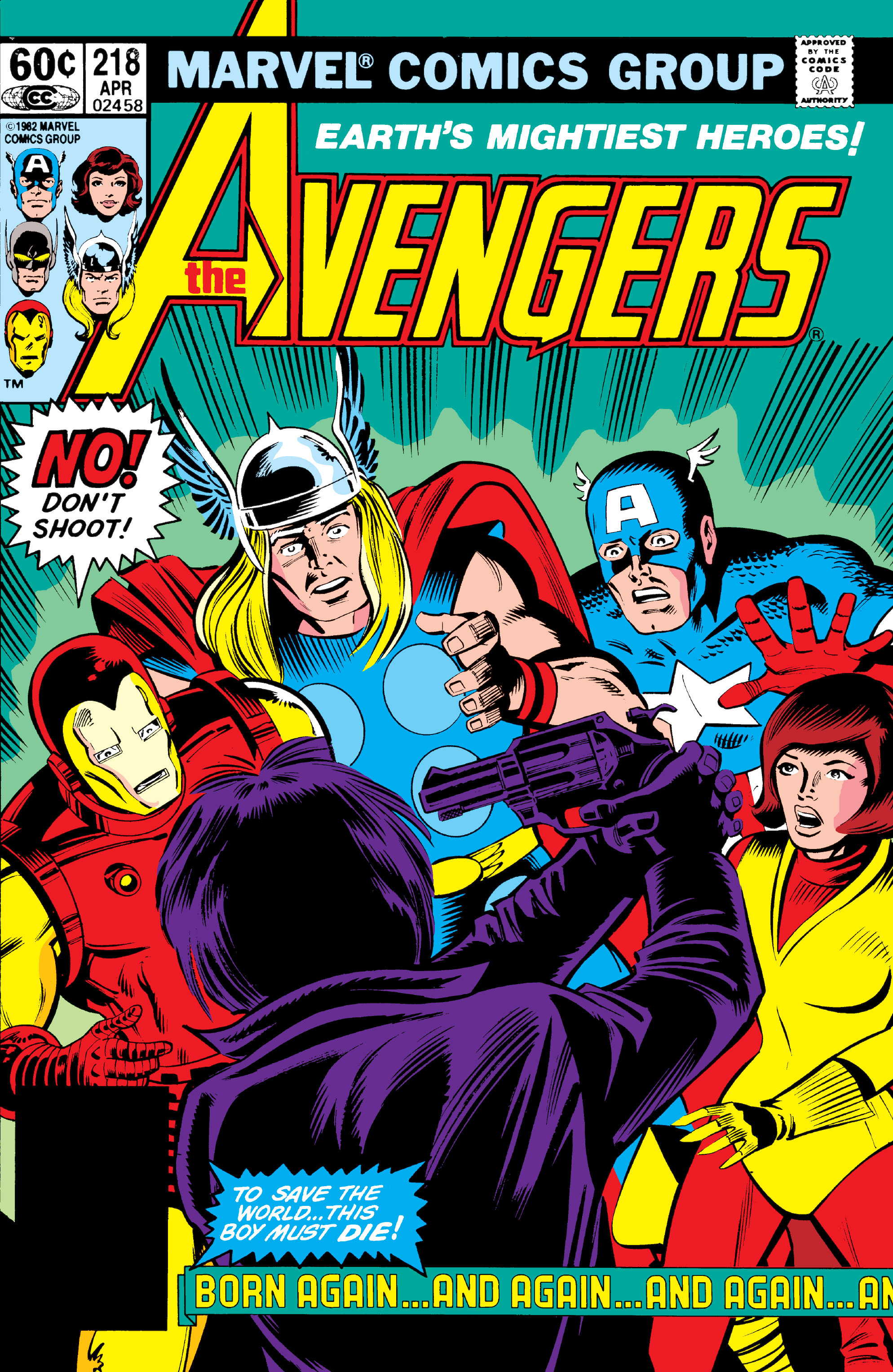 Read online The Avengers (1963) comic -  Issue #218 - 1