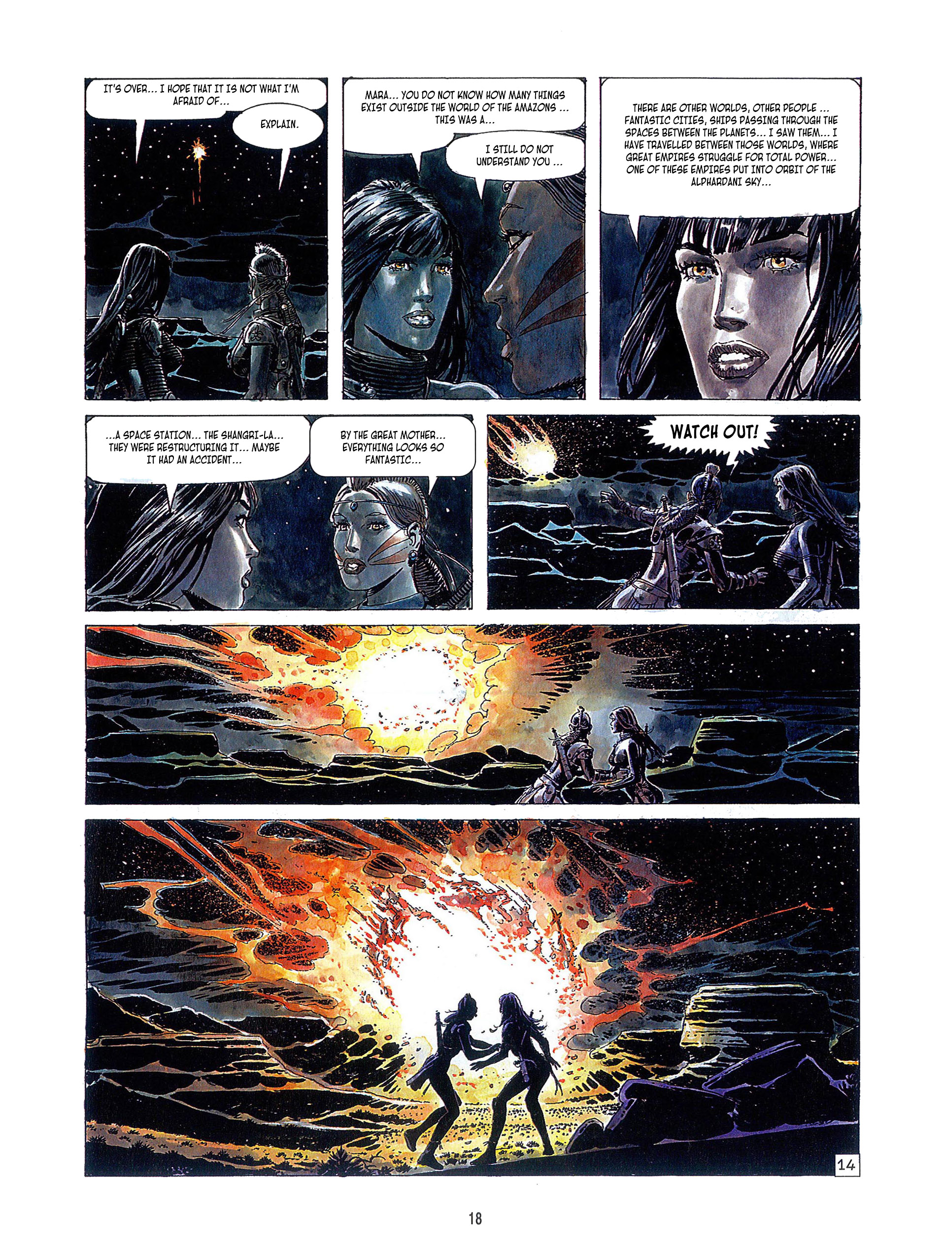 Read online Falka comic -  Issue #5 - 16