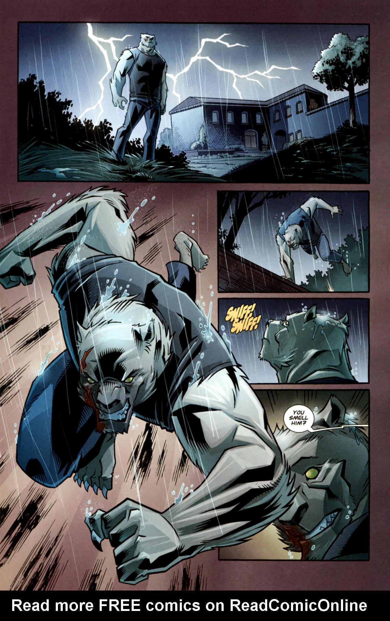 Read online The Astounding Wolf-Man comic -  Issue #24 - 8