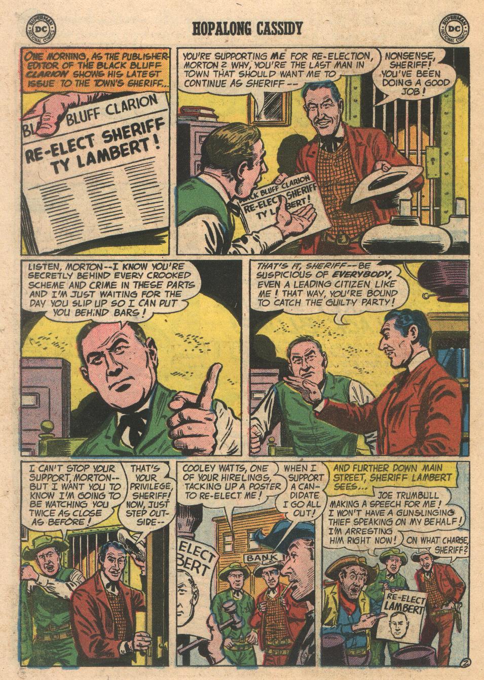 Read online Hopalong Cassidy comic -  Issue #112 - 26