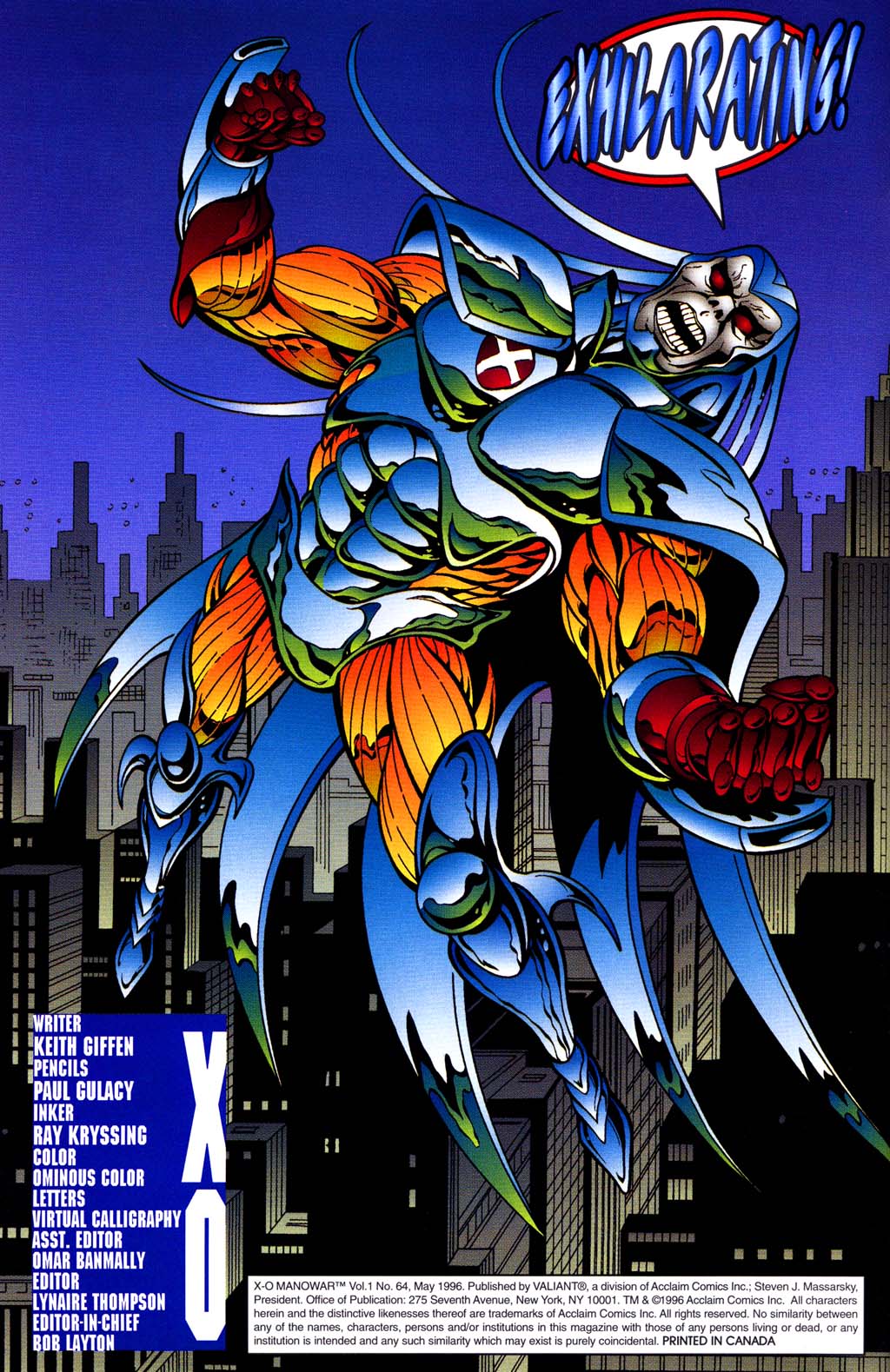 Read online X-O Manowar (1992) comic -  Issue #64 - 3