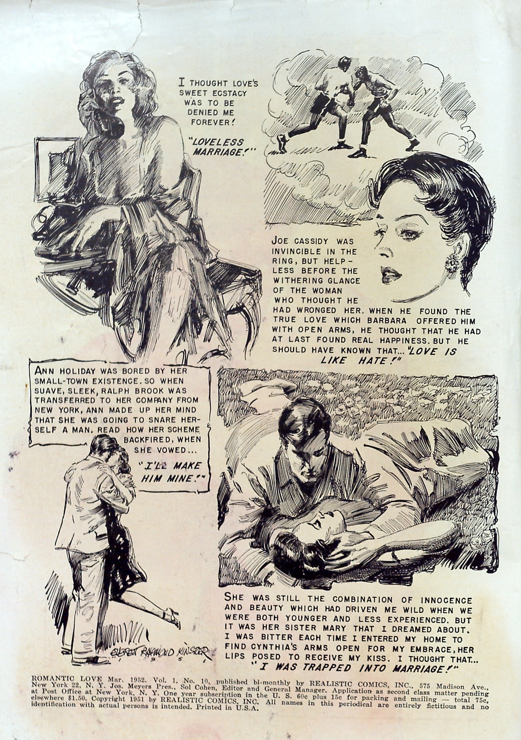 Read online Romantic Love comic -  Issue #10 - 2