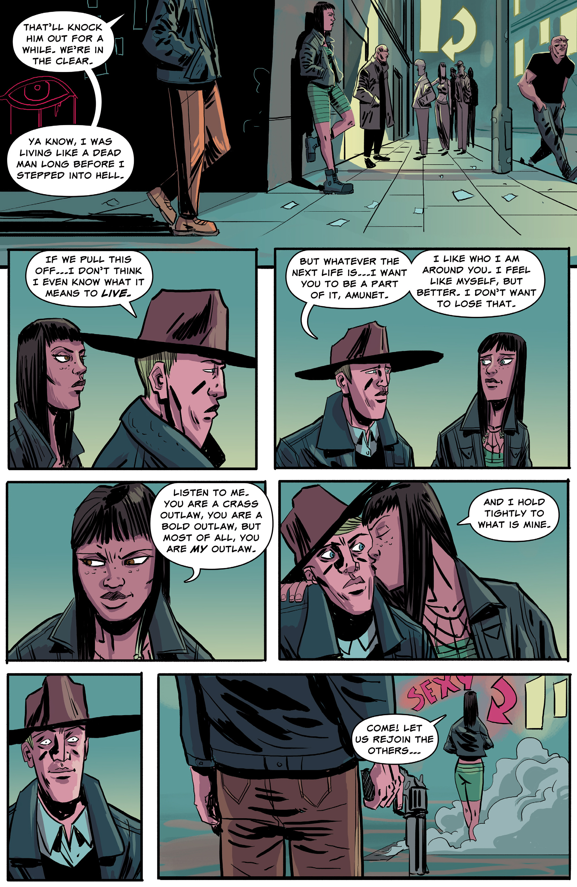 Read online Heavenly Blues comic -  Issue #5 - 24