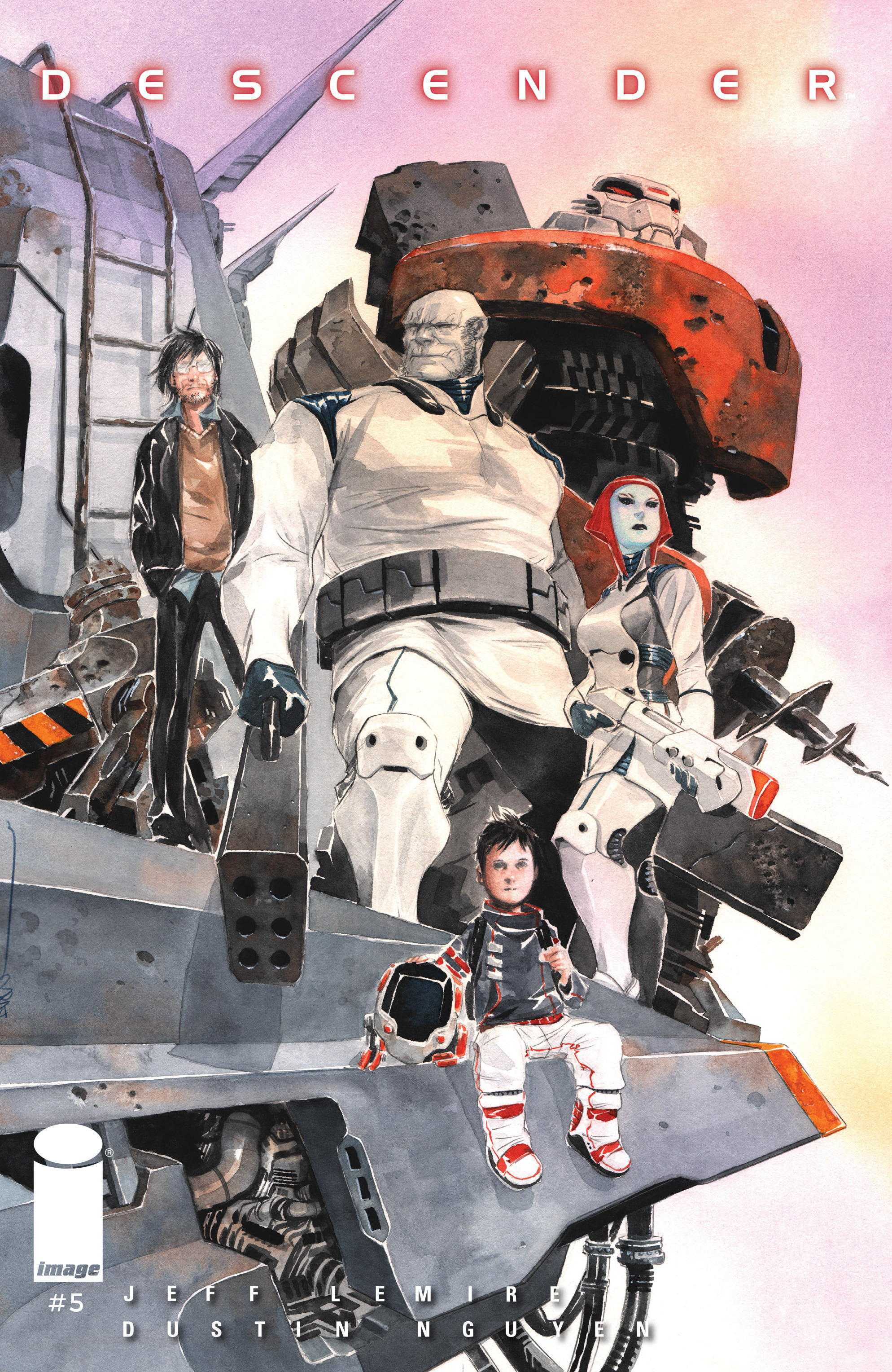 Read online Descender comic -  Issue #5 - 1