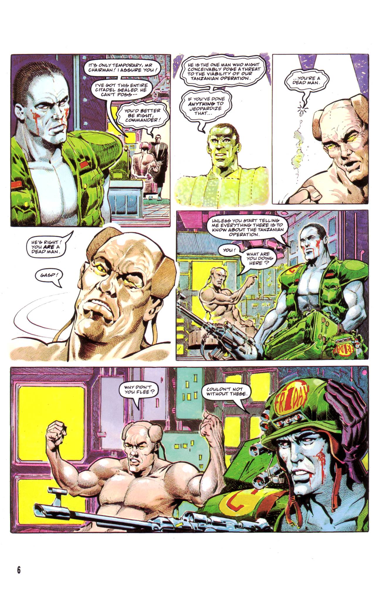 Read online Rogue Trooper:  The Final Warrior comic -  Issue #3 - 7