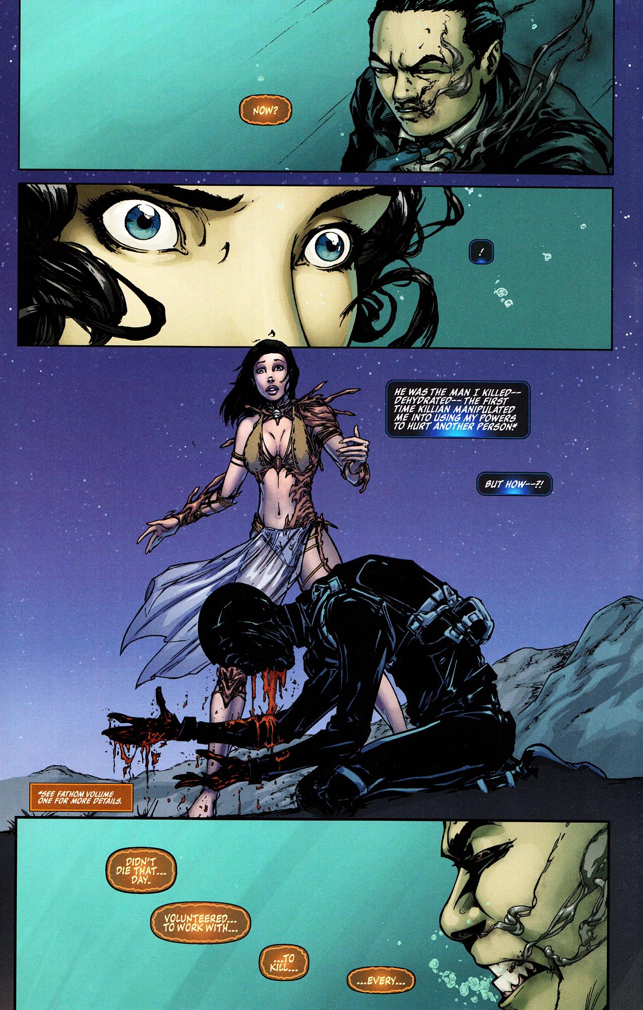 Read online Michael Turner's Fathom comic -  Issue #2 - 19