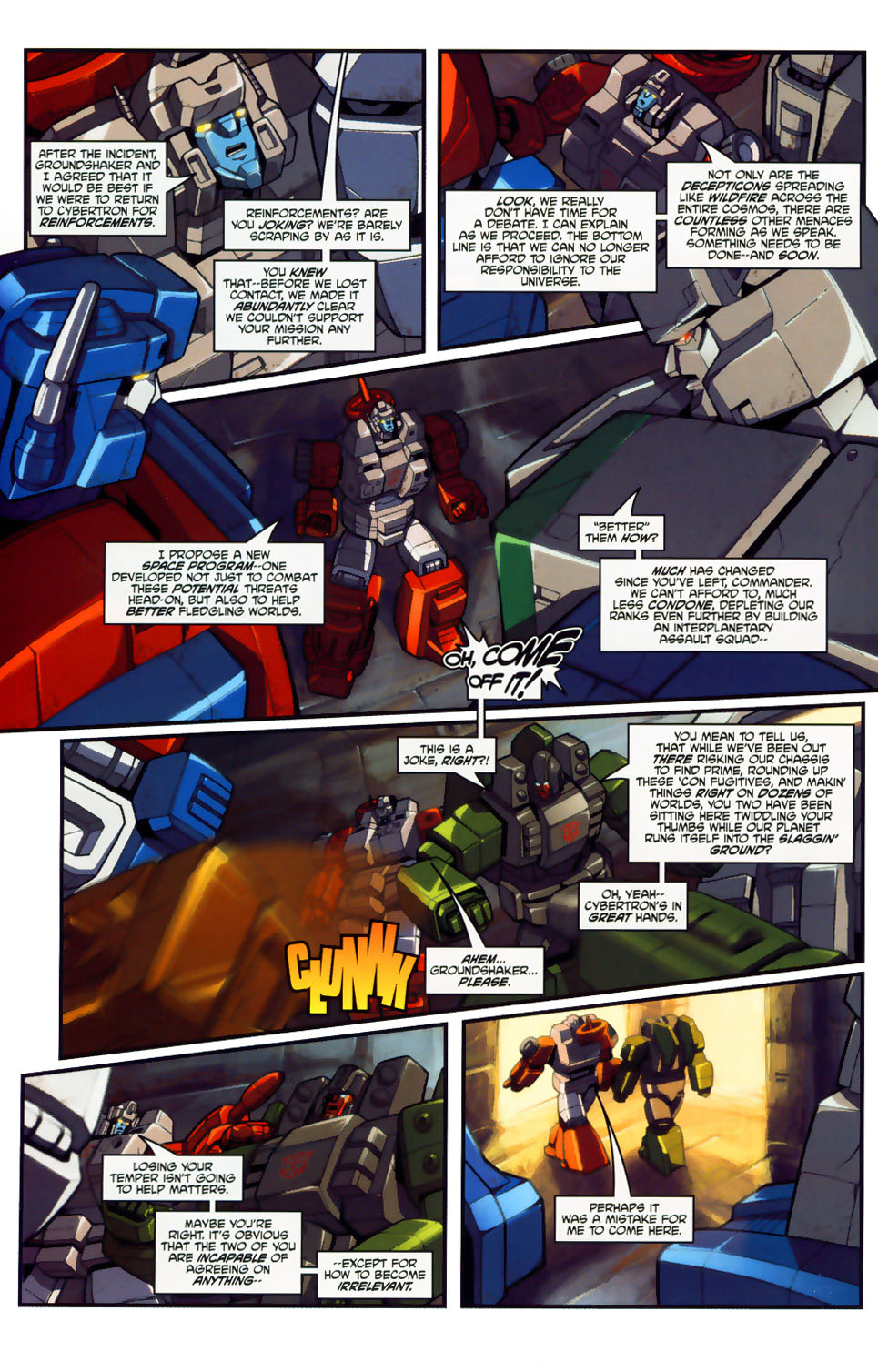 Read online Transformers: Micromasters comic -  Issue #1 - 12