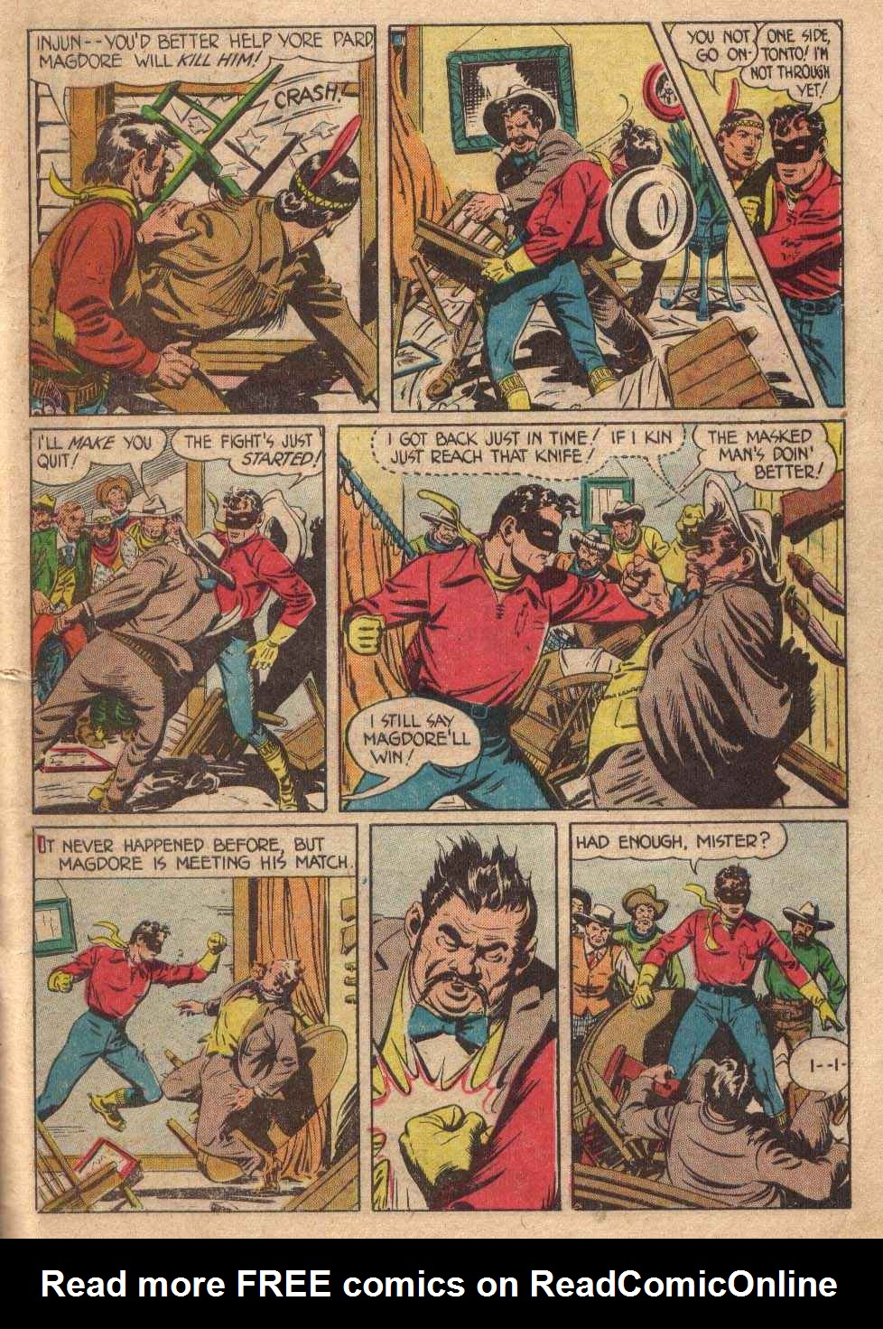 Read online The Lone Ranger (1948) comic -  Issue #32 - 35