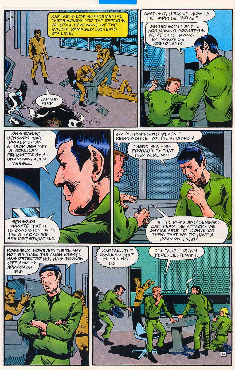 Read online Star Trek (1989) comic -  Issue #77 - 15