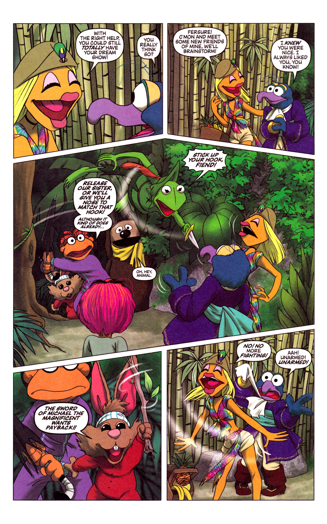 Read online Muppet Peter Pan comic -  Issue #3 - 16