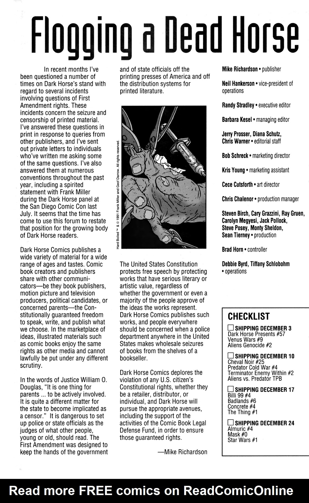 Read online Cheval Noir comic -  Issue #25 - 39