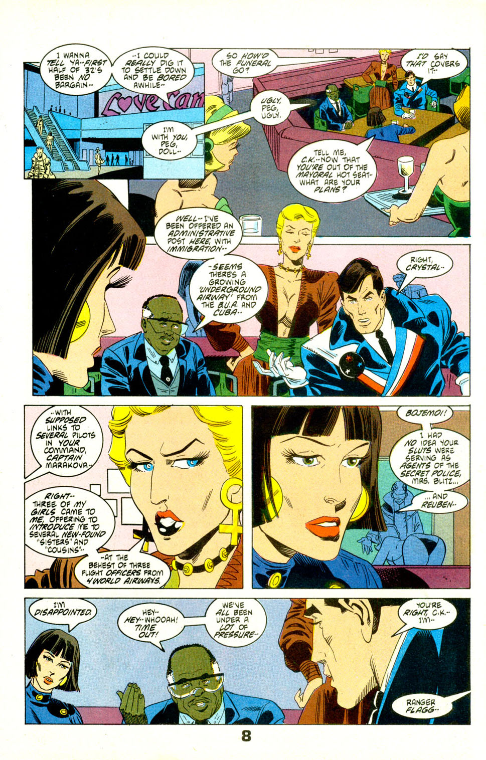 Read online American Flagg! comic -  Issue #28 - 10