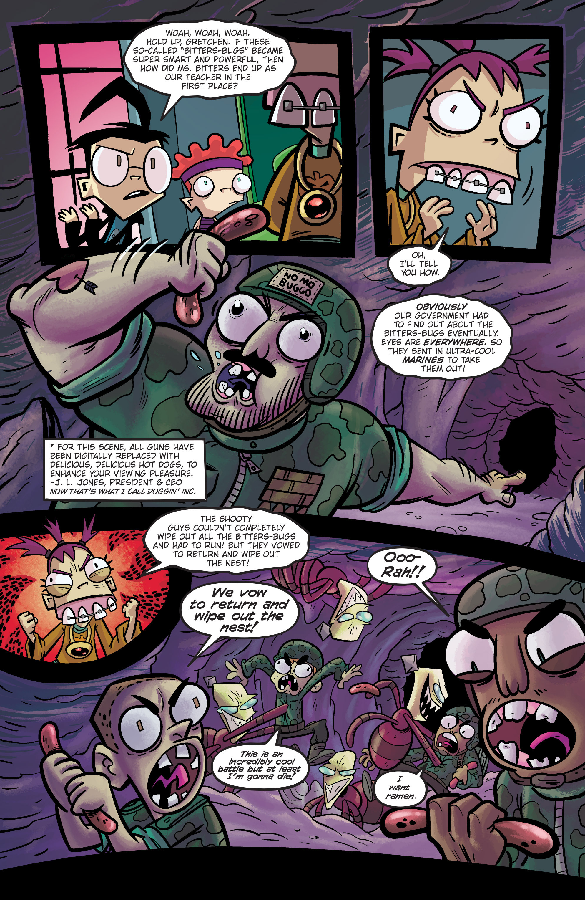 Read online Invader Zim comic -  Issue # _TPB 3 - 125