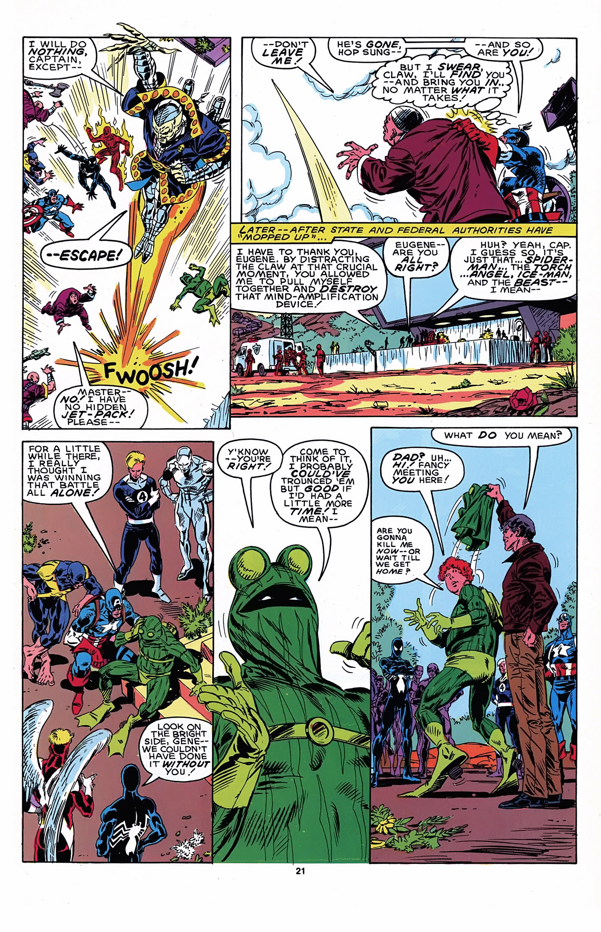 Read online Marvel Fanfare (1982) comic -  Issue #32 - 23