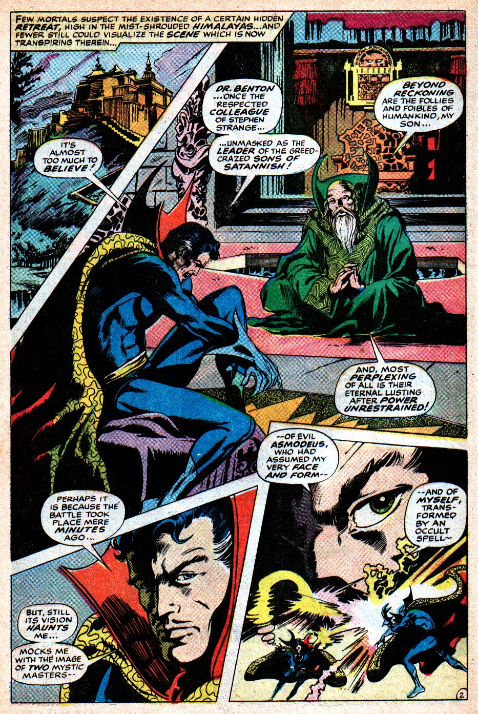 Read online Marvel Masterworks: Doctor Strange comic -  Issue # TPB 3 - 194