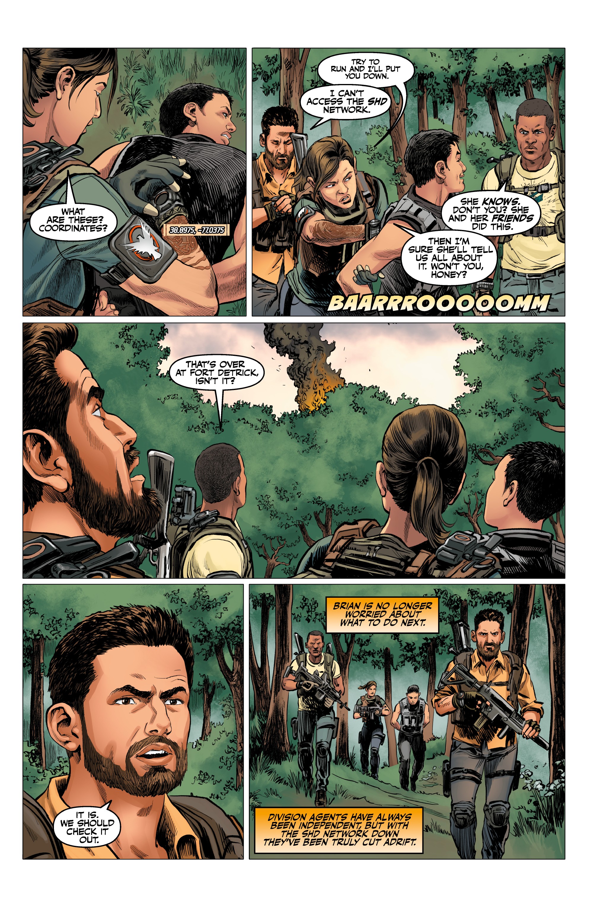 Read online Tom Clancy's The Division: Extremis Malis comic -  Issue #3 - 17