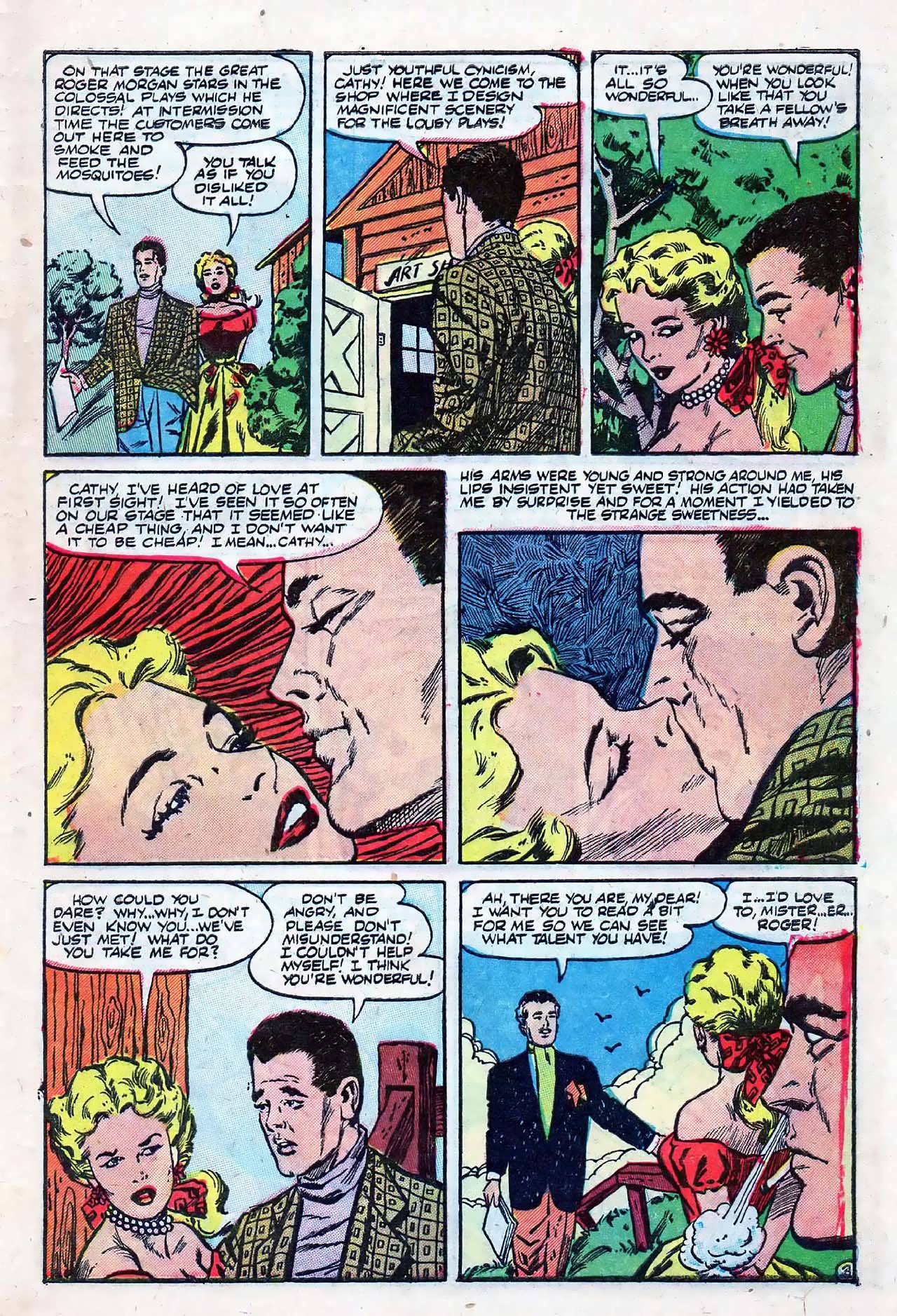 Read online Love Romances comic -  Issue #46 - 29