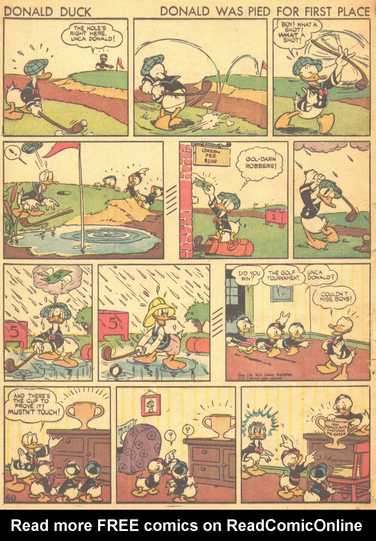 Read online Walt Disney's Comics and Stories comic -  Issue #9 - 62