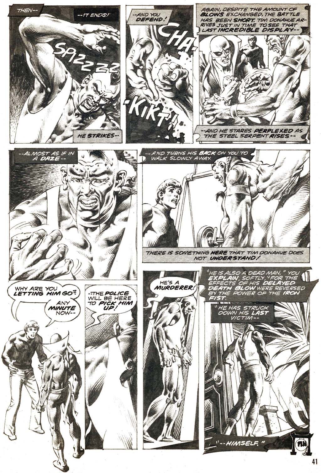 Read online The Deadly Hands of Kung Fu comic -  Issue #10 - 40