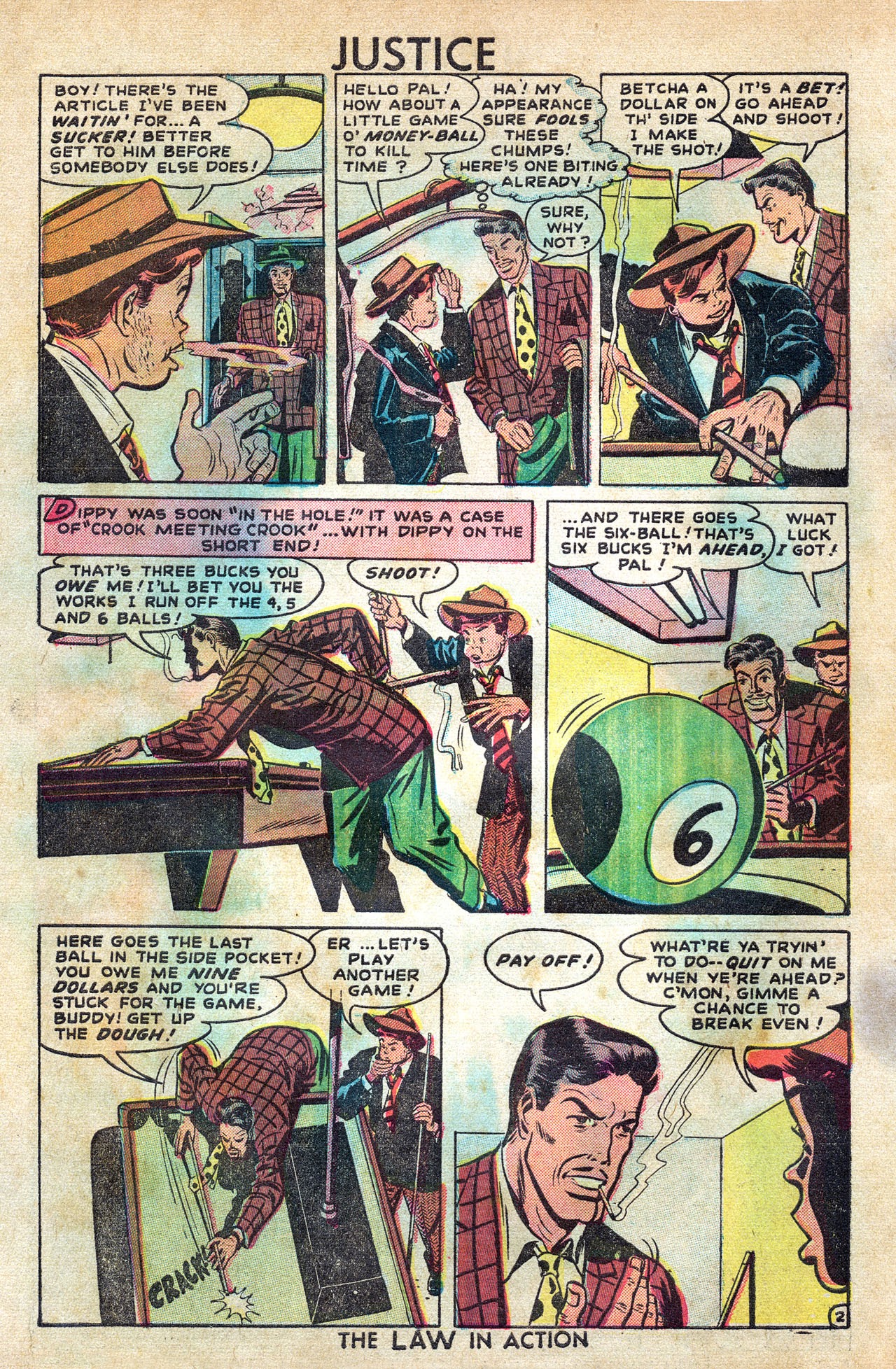 Read online Justice Comics (1948) comic -  Issue #7 - 4