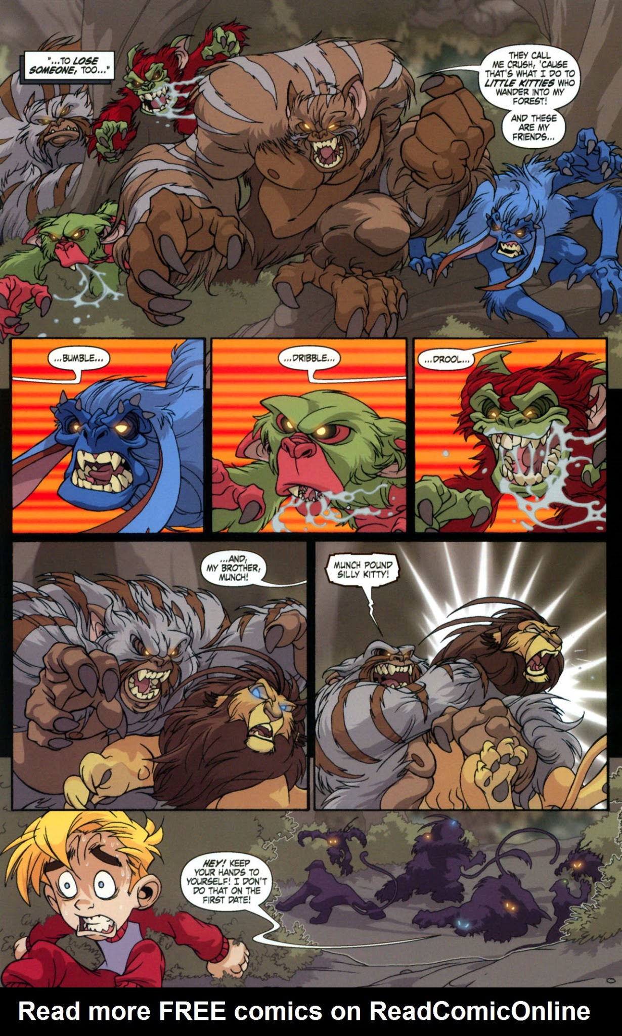 Read online Lions, Tigers and Bears comic -  Issue #3 - 21