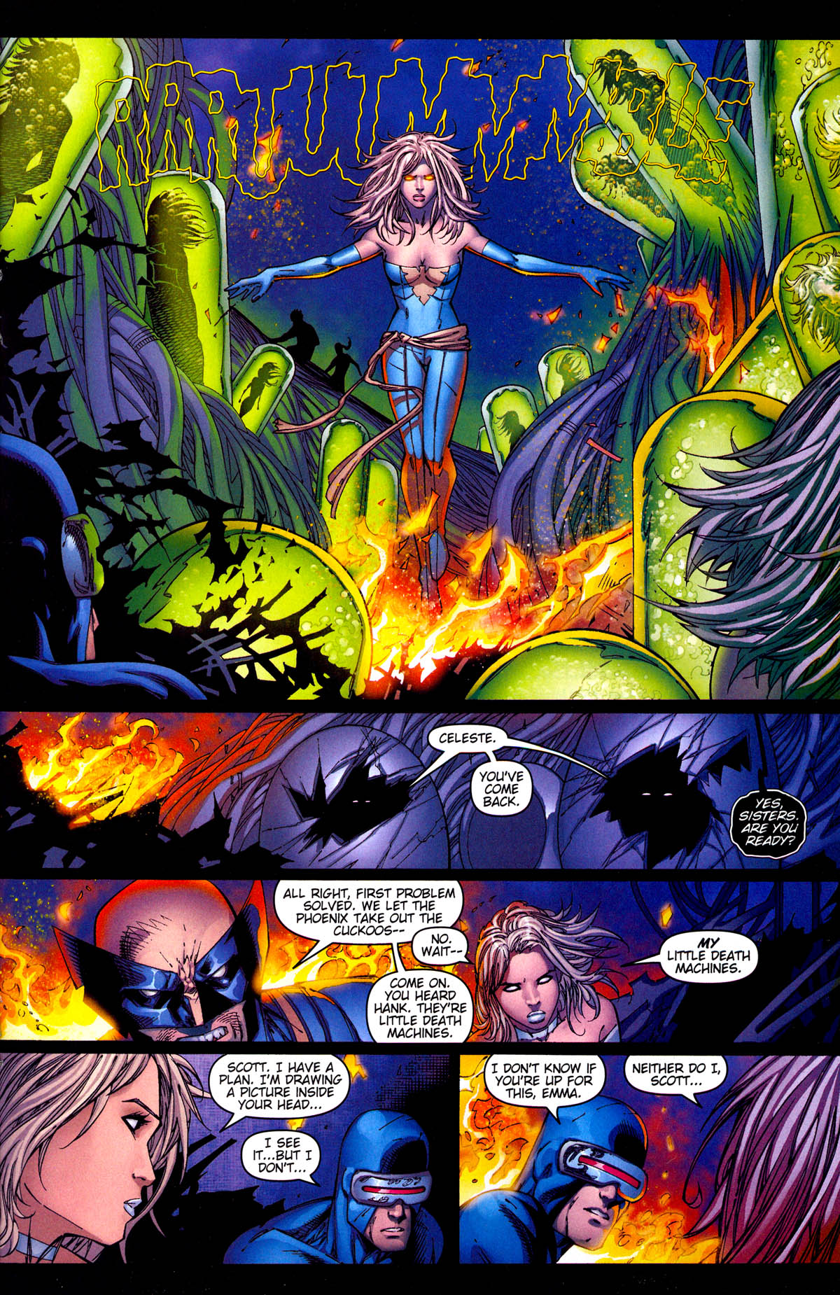 Read online X-Men: Phoenix - Warsong comic -  Issue #4 - 29