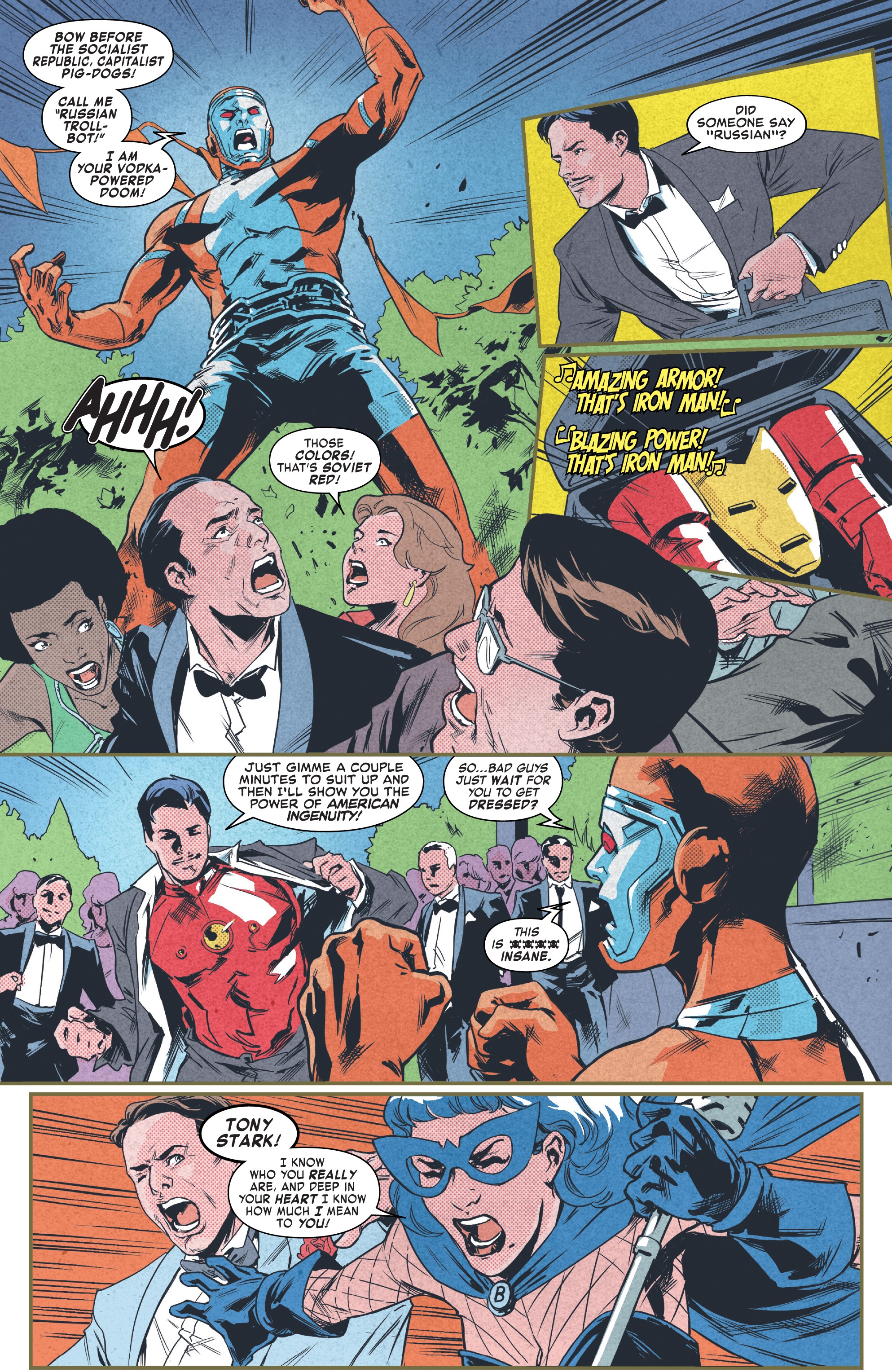 Read online Tony Stark: Iron Man comic -  Issue #9 - 16