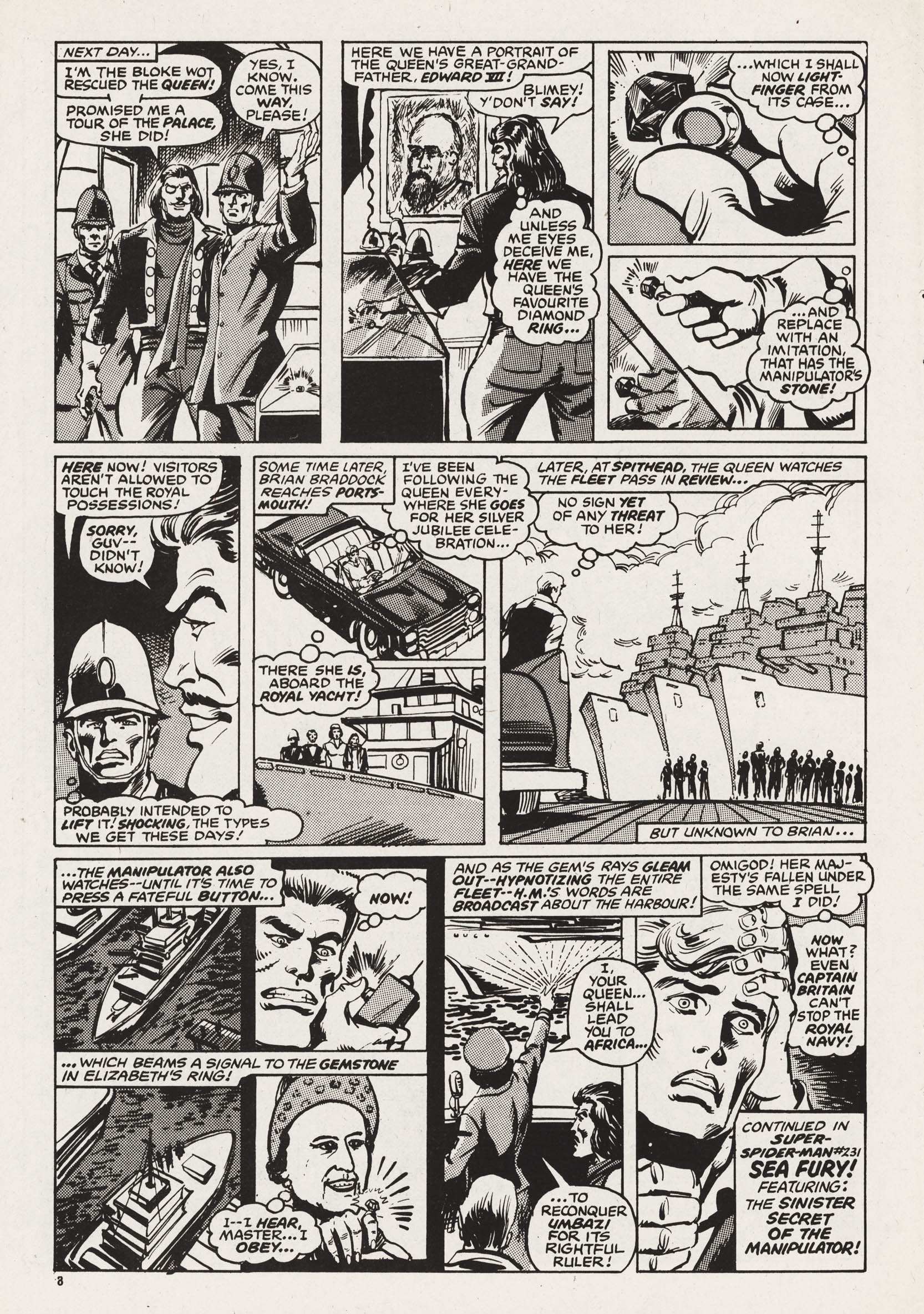 Read online Captain Britain (1976) comic -  Issue #39 - 8