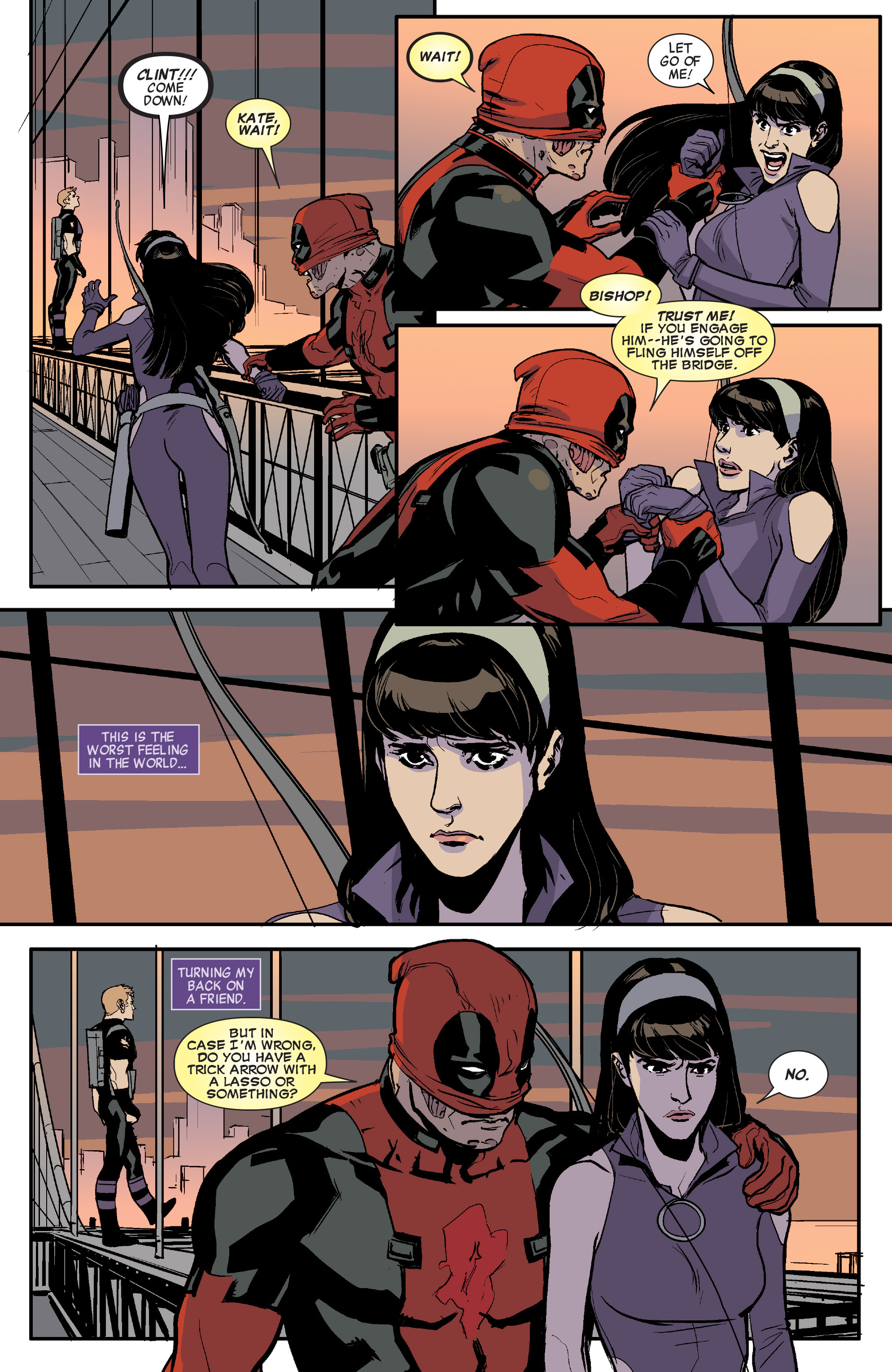 Read online Hawkeye vs. Deadpool comic -  Issue #3 - 12