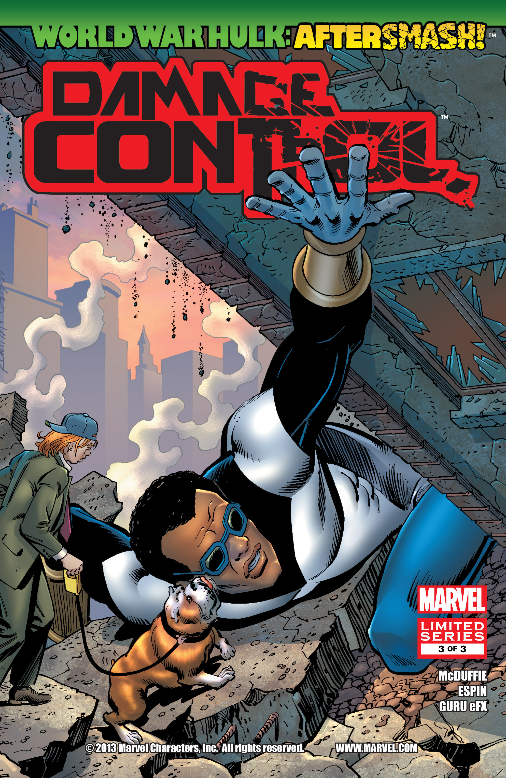 Read online WWH Aftersmash: Damage Control comic -  Issue #3 - 1