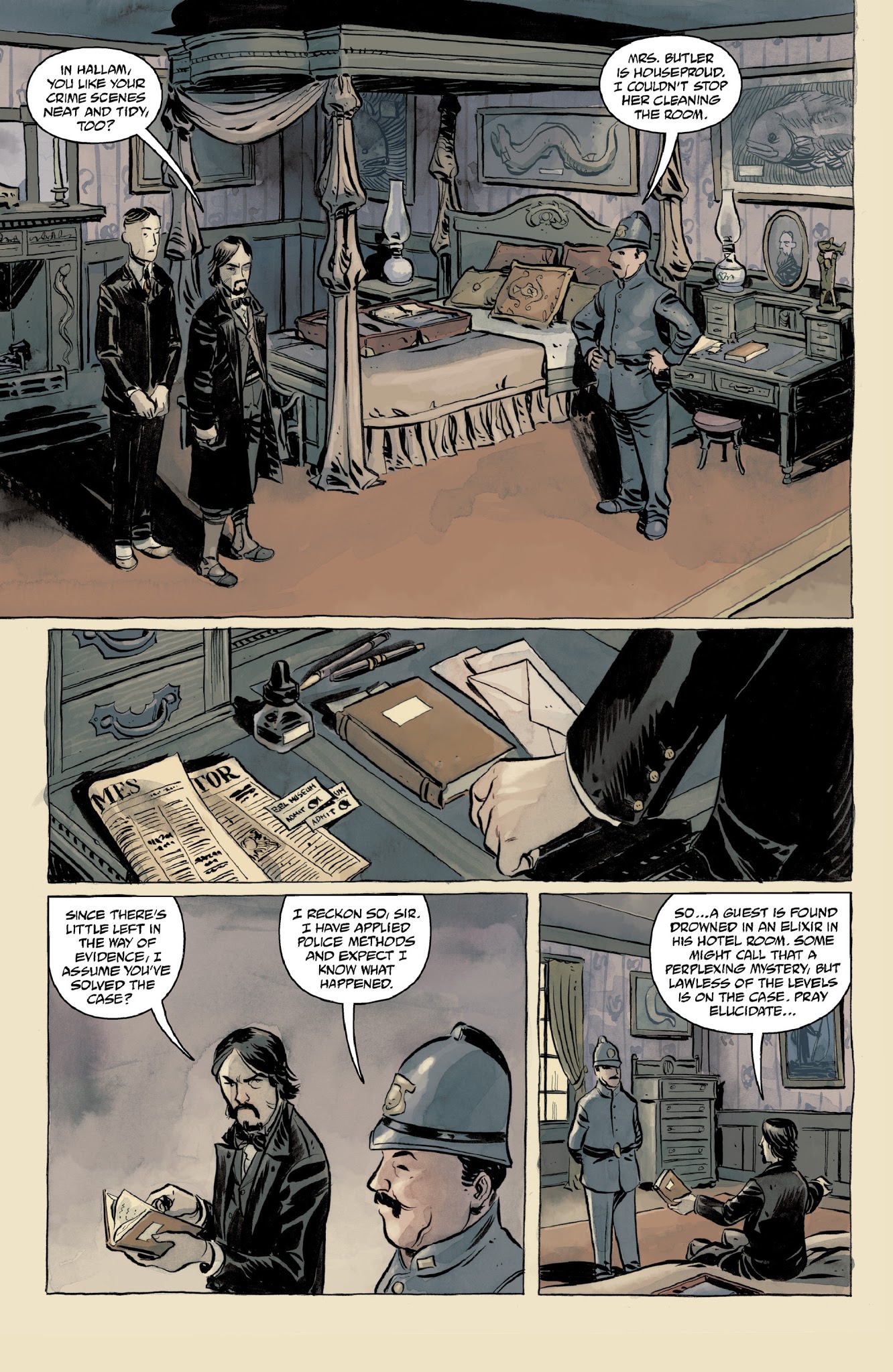 Read online Sir Edward Grey, Witchfinder: The Mysteries of Unland comic -  Issue # TPB - 18
