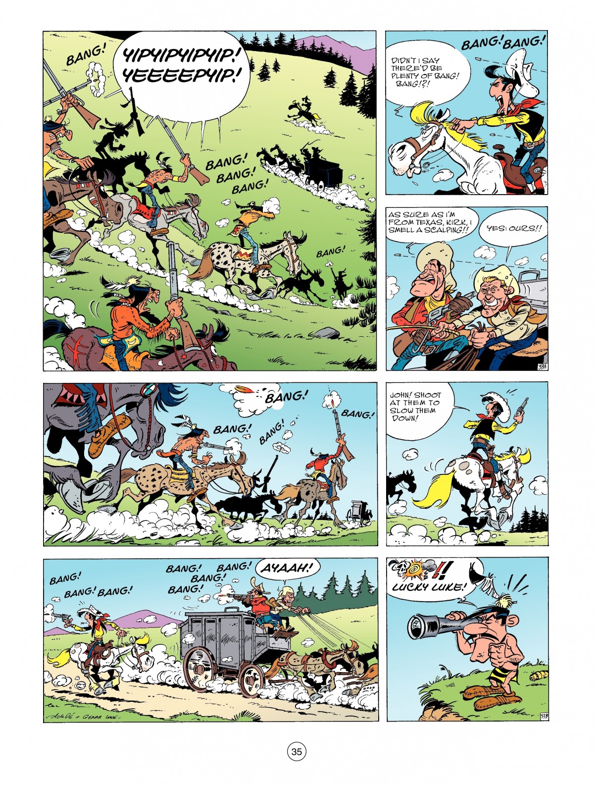 Read online A Lucky Luke Adventure comic -  Issue #45 - 35