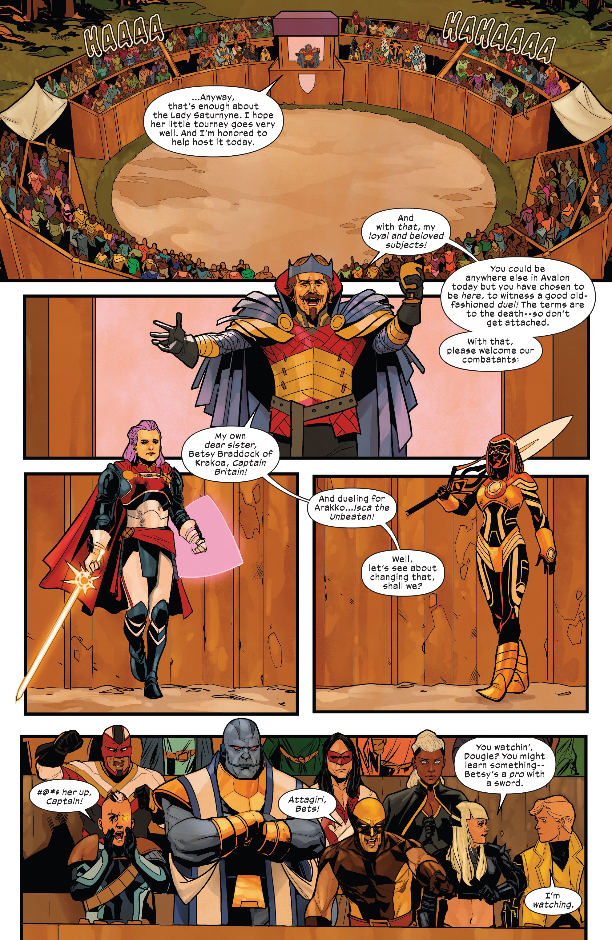 Read online Excalibur (2019) comic -  Issue #14 - 7