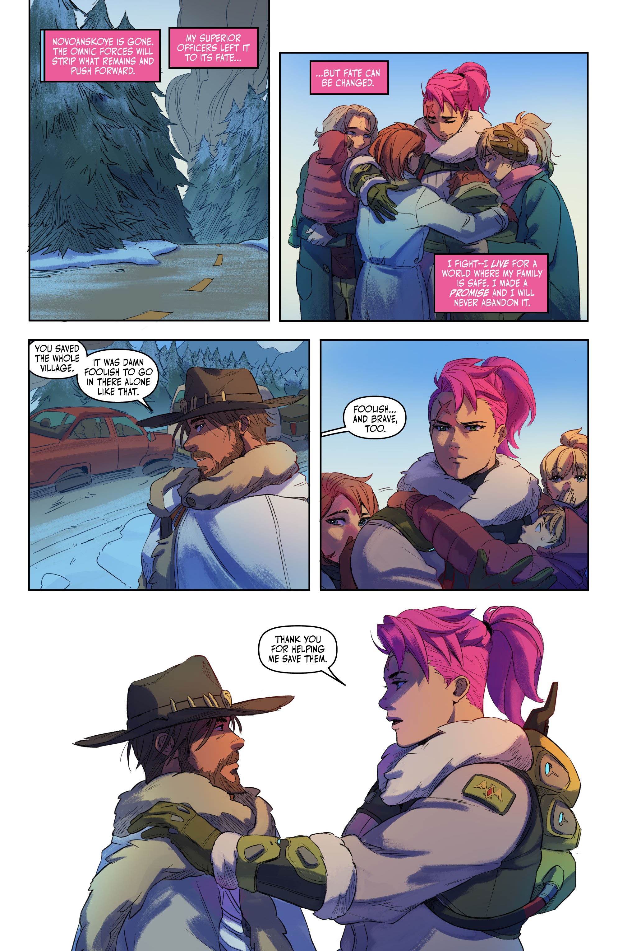 Read online Overwatch: New Blood comic -  Issue #4 - 19