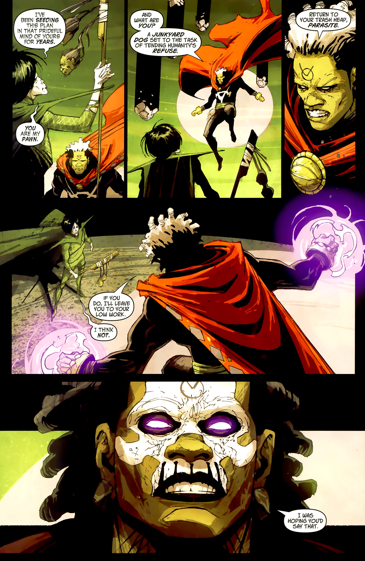 Read online Doctor Voodoo: Avenger of the Supernatural comic -  Issue #3 - 9