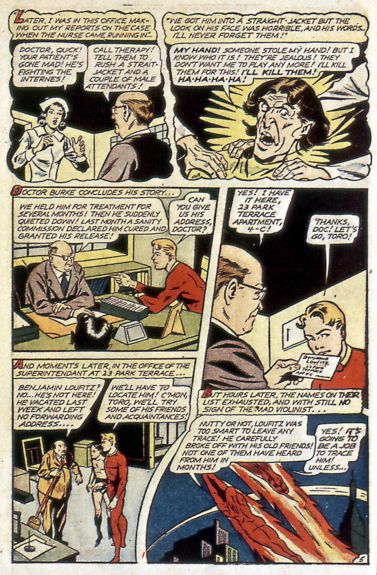 Read online The Human Torch (1940) comic -  Issue #18 - 8