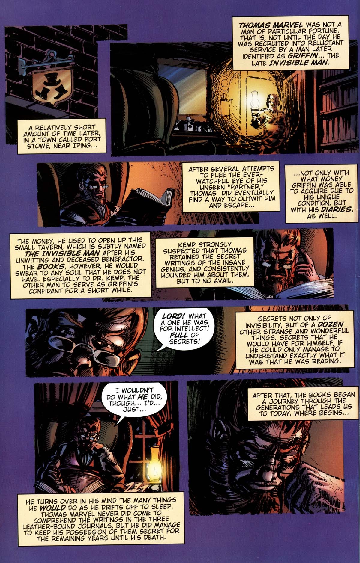 Read online Legacy of the Invisible Man comic -  Issue # Full - 4