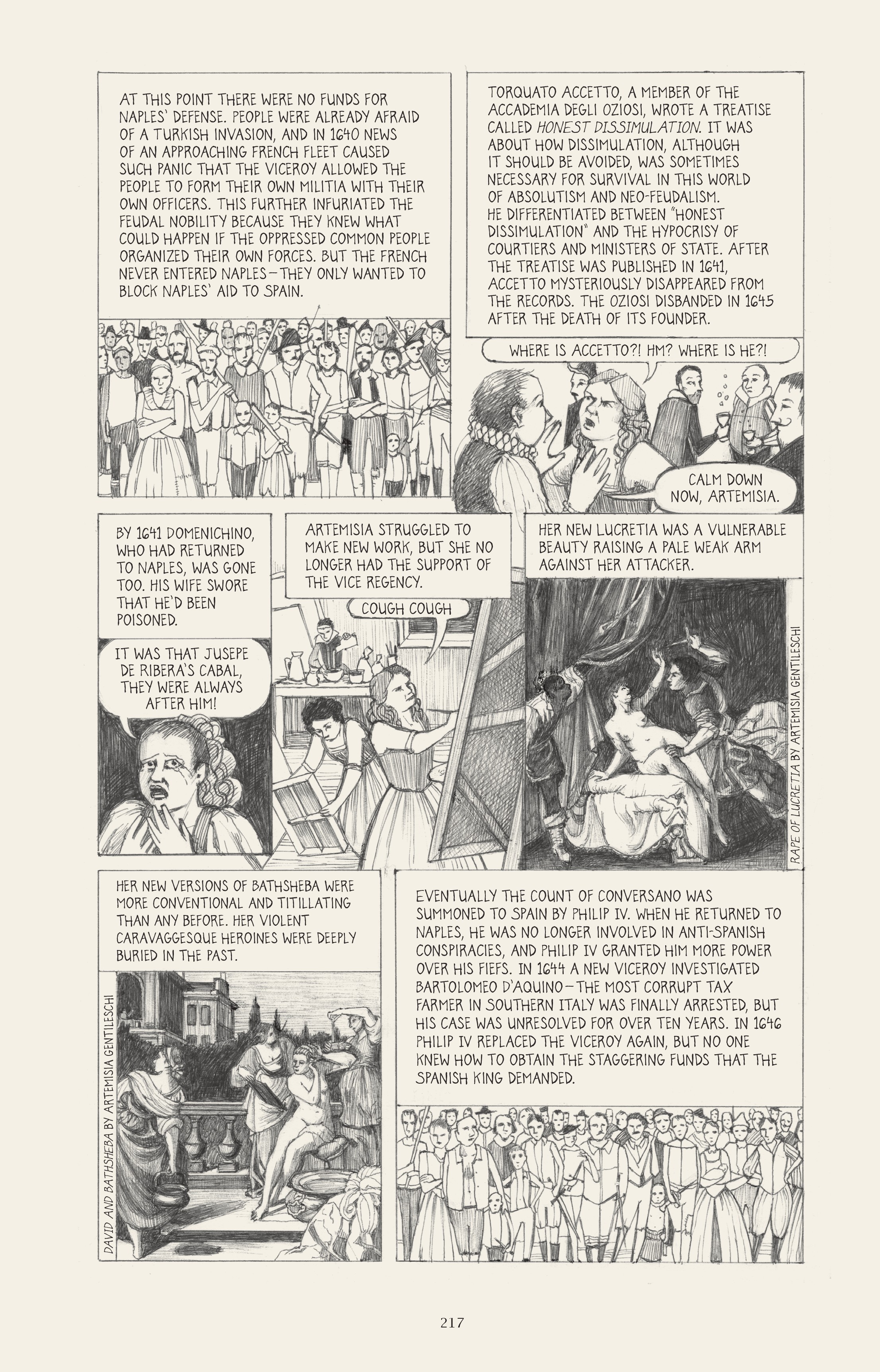 Read online I Know What I Am: The Life and Times of Artemisia Gentileschi comic -  Issue # TPB (Part 3) - 24