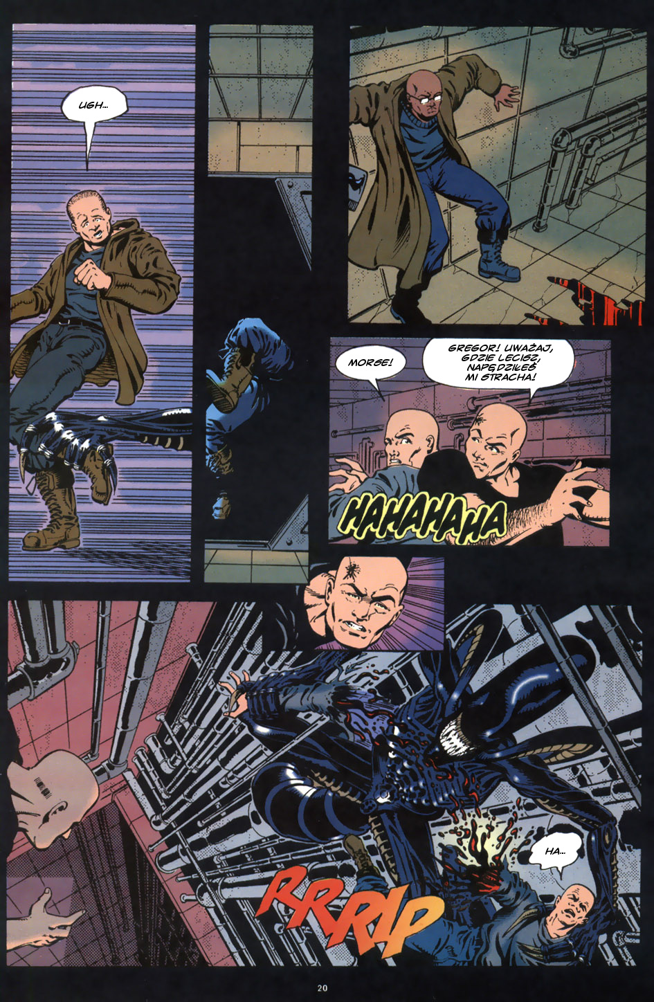 Read online Alien 3 comic -  Issue #3 - 18