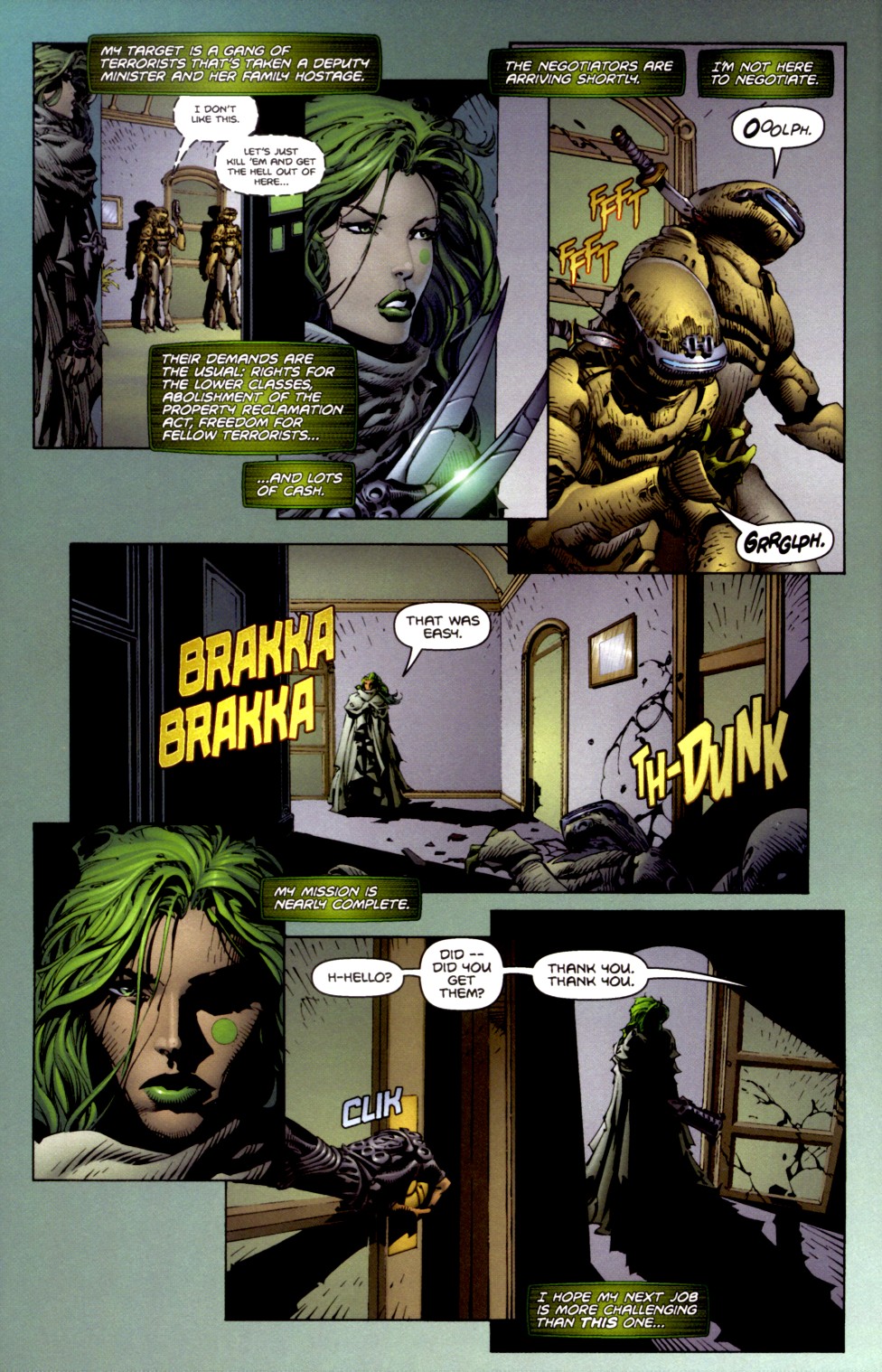 Read online Aphrodite IX (2000) comic -  Issue #2 - 12