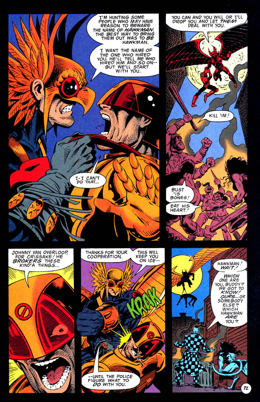 Hawkman (1993) Issue #1 #4 - English 23