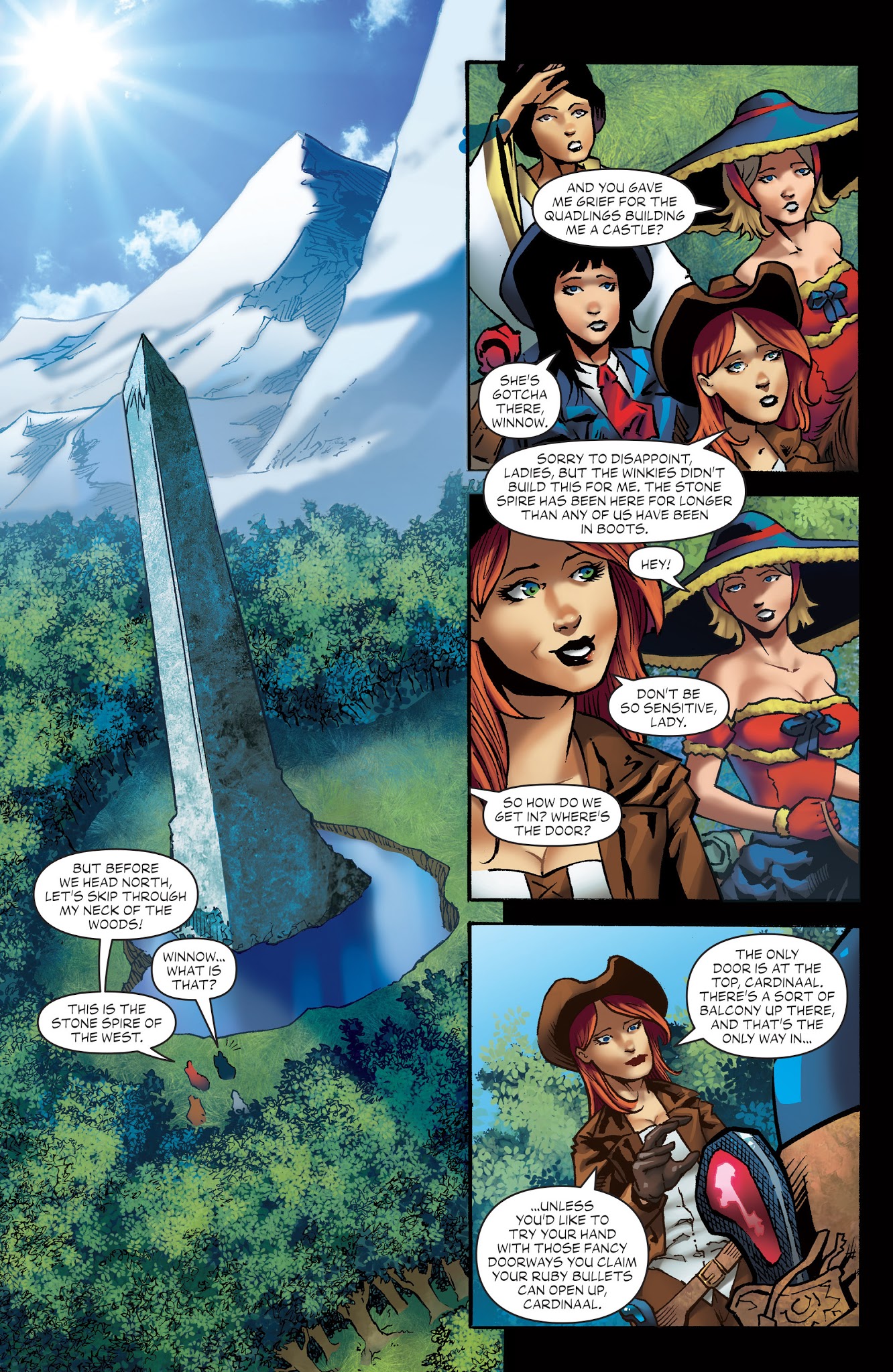 Read online Legend of Oz: The Wicked West (2015) comic -  Issue #5 - 28