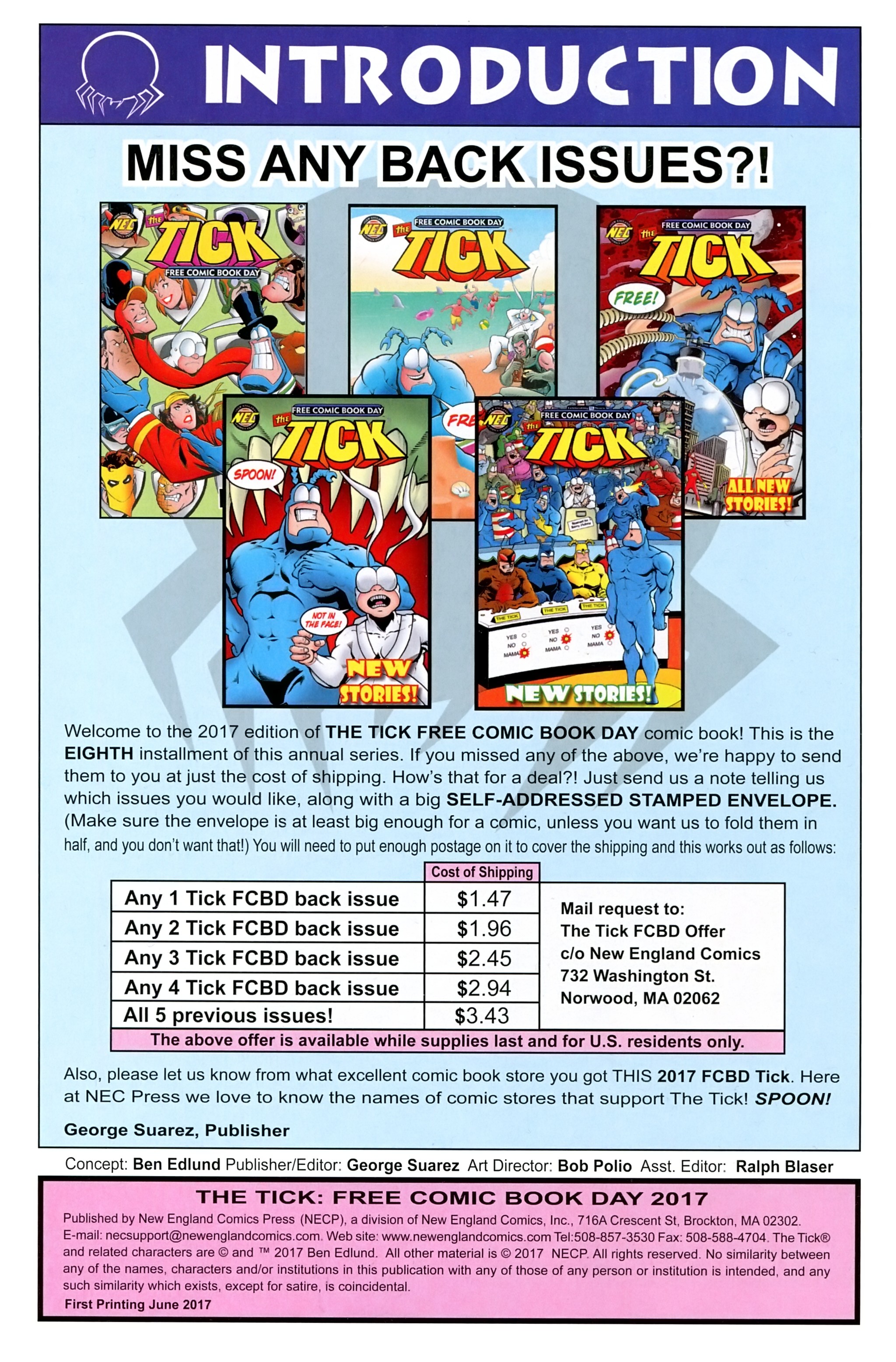 Read online Free Comic Book Day 2017 comic -  Issue # The Tick - 2