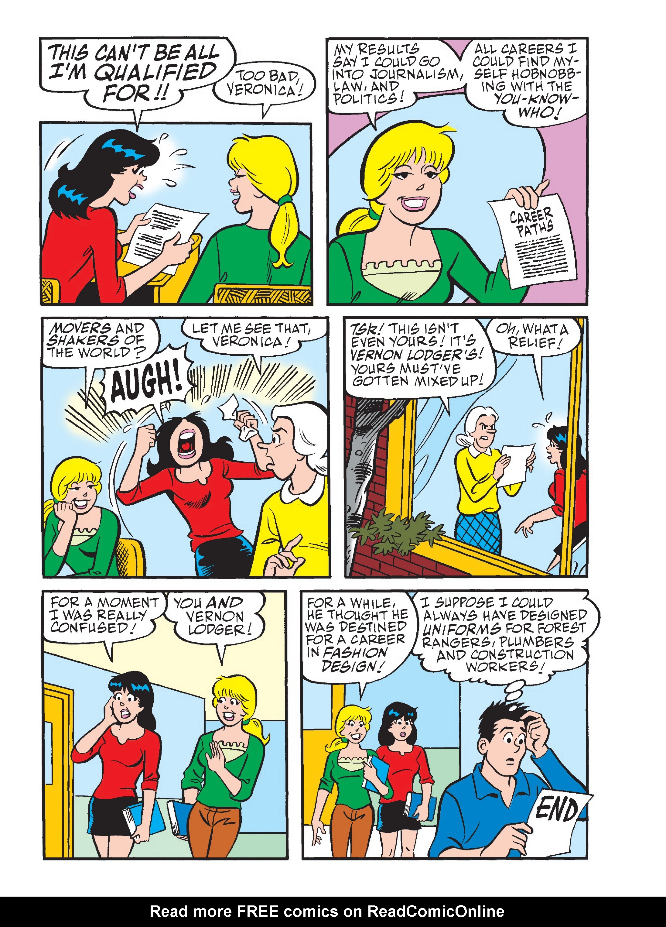 Read online World of Betty & Veronica Digest comic -  Issue #8 - 155