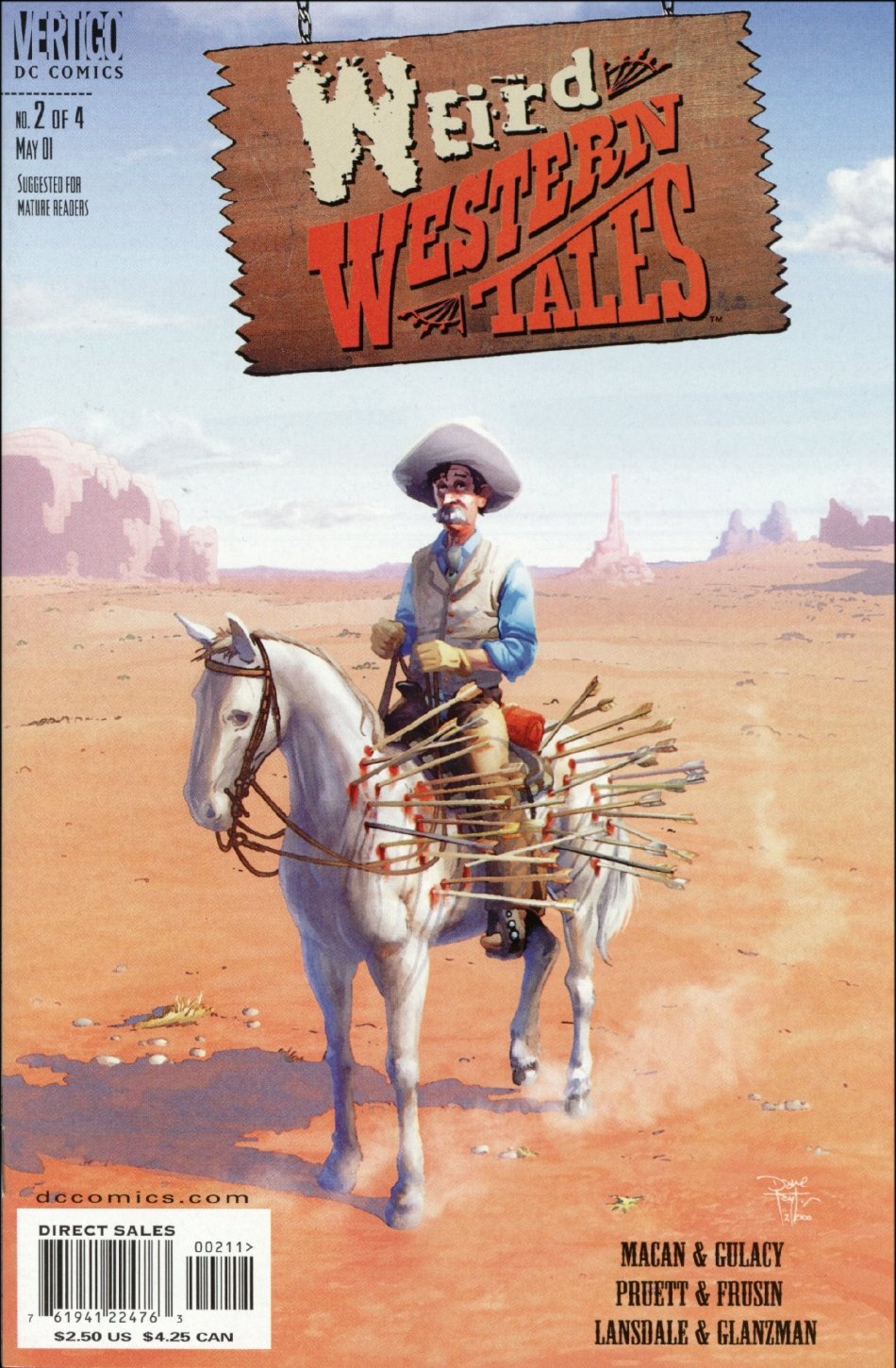 Read online Weird Western Tales (2001) comic -  Issue #2 - 2