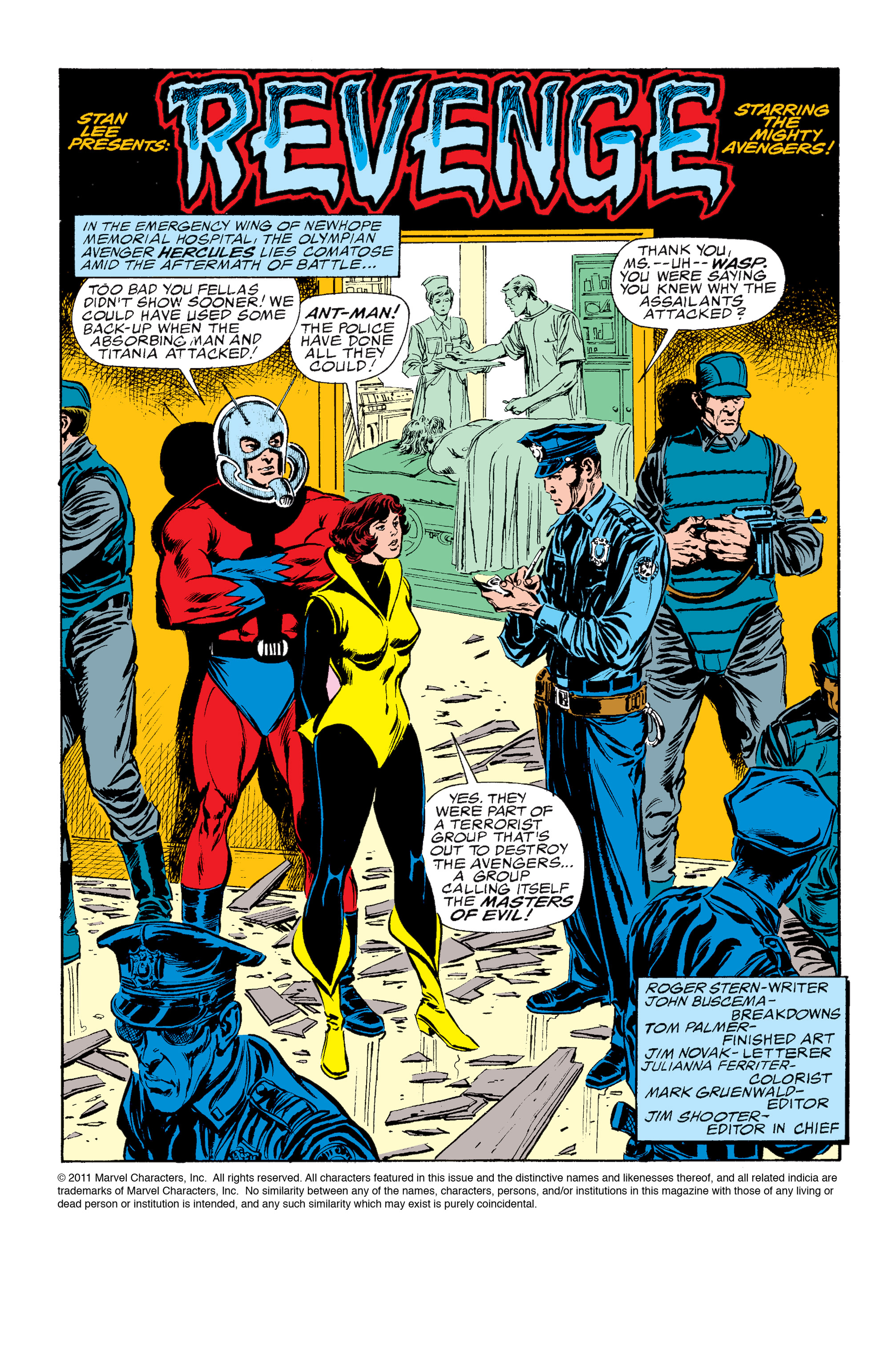 Read online The Avengers (1963) comic -  Issue #276 - 2