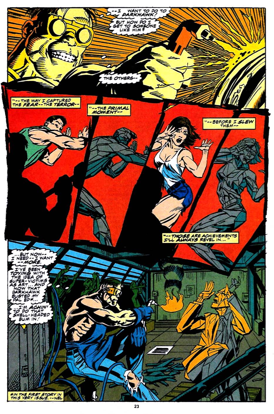 Read online Darkhawk (1991) comic -  Issue #42 - 19