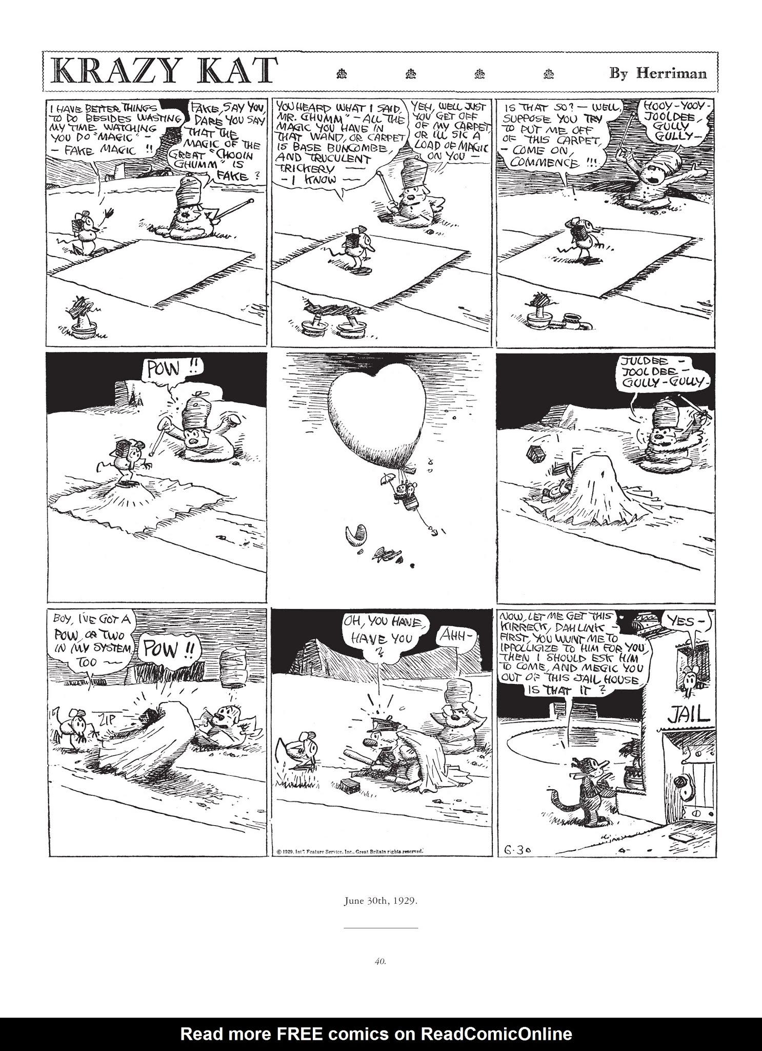 Read online Krazy & Ignatz comic -  Issue # TPB 6 - 38