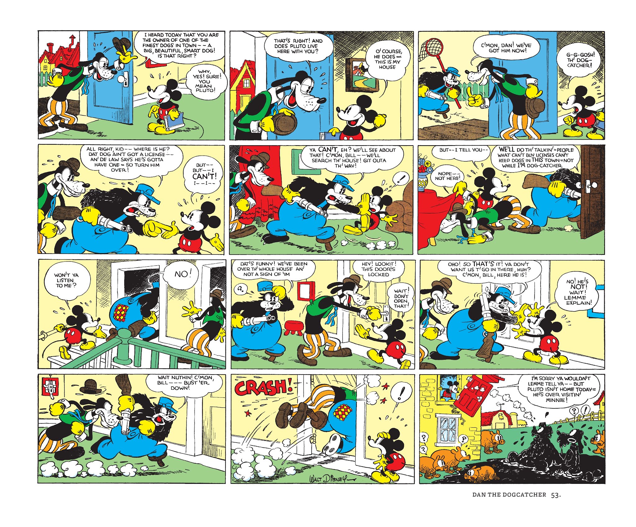 Read online Walt Disney's Mickey Mouse Color Sundays comic -  Issue # TPB 1 (Part 1) - 53
